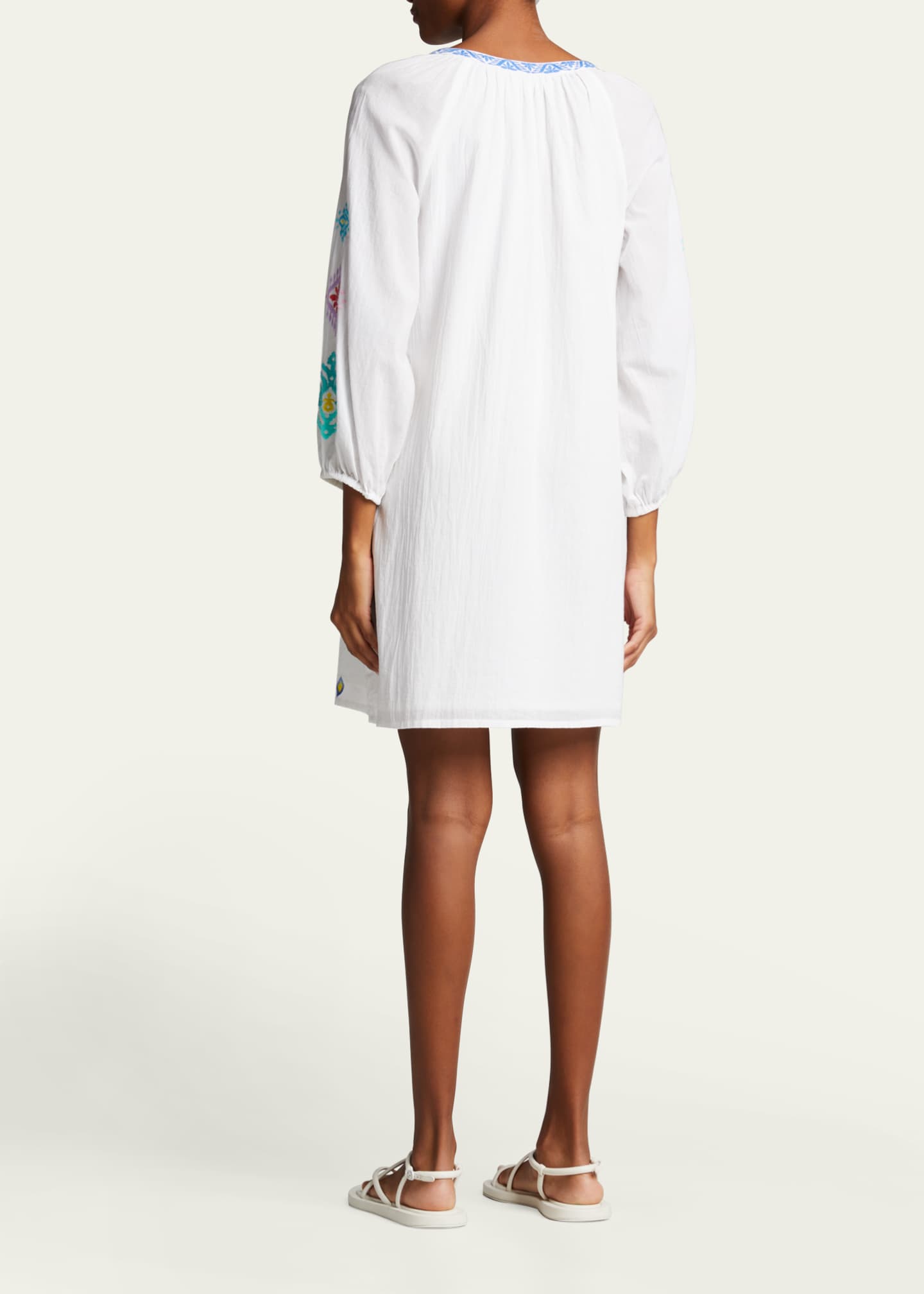 Tommy Bahama Watercolor Ikat Split Neck Tunic