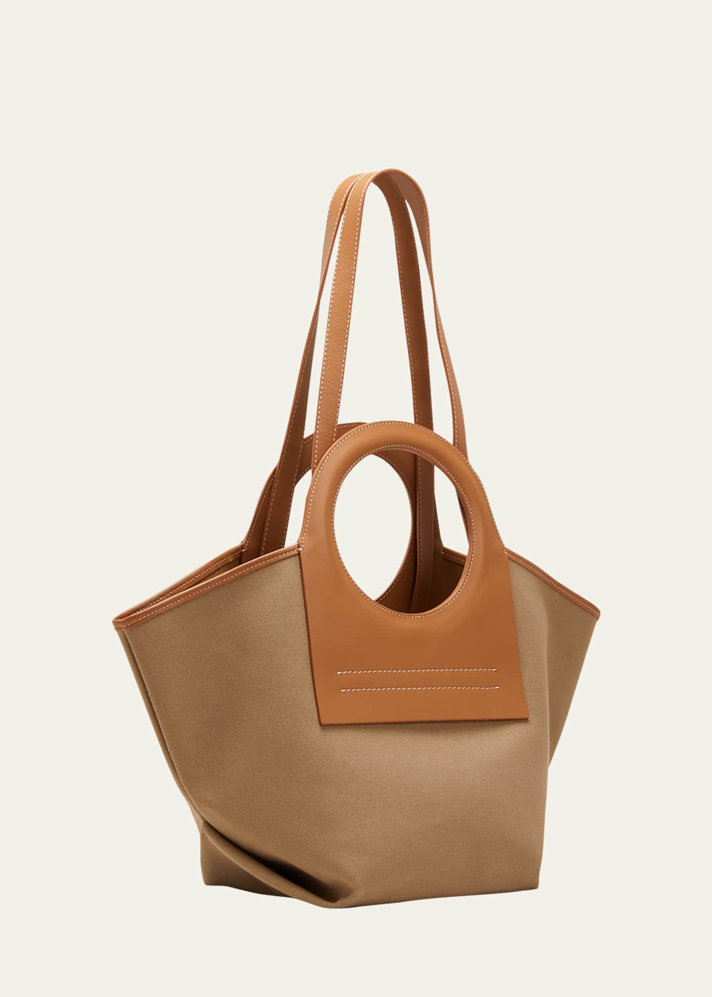 Buy Hereu Cala Mini Quilted-nylon Tote Bag - Brown Multi At 45% Off
