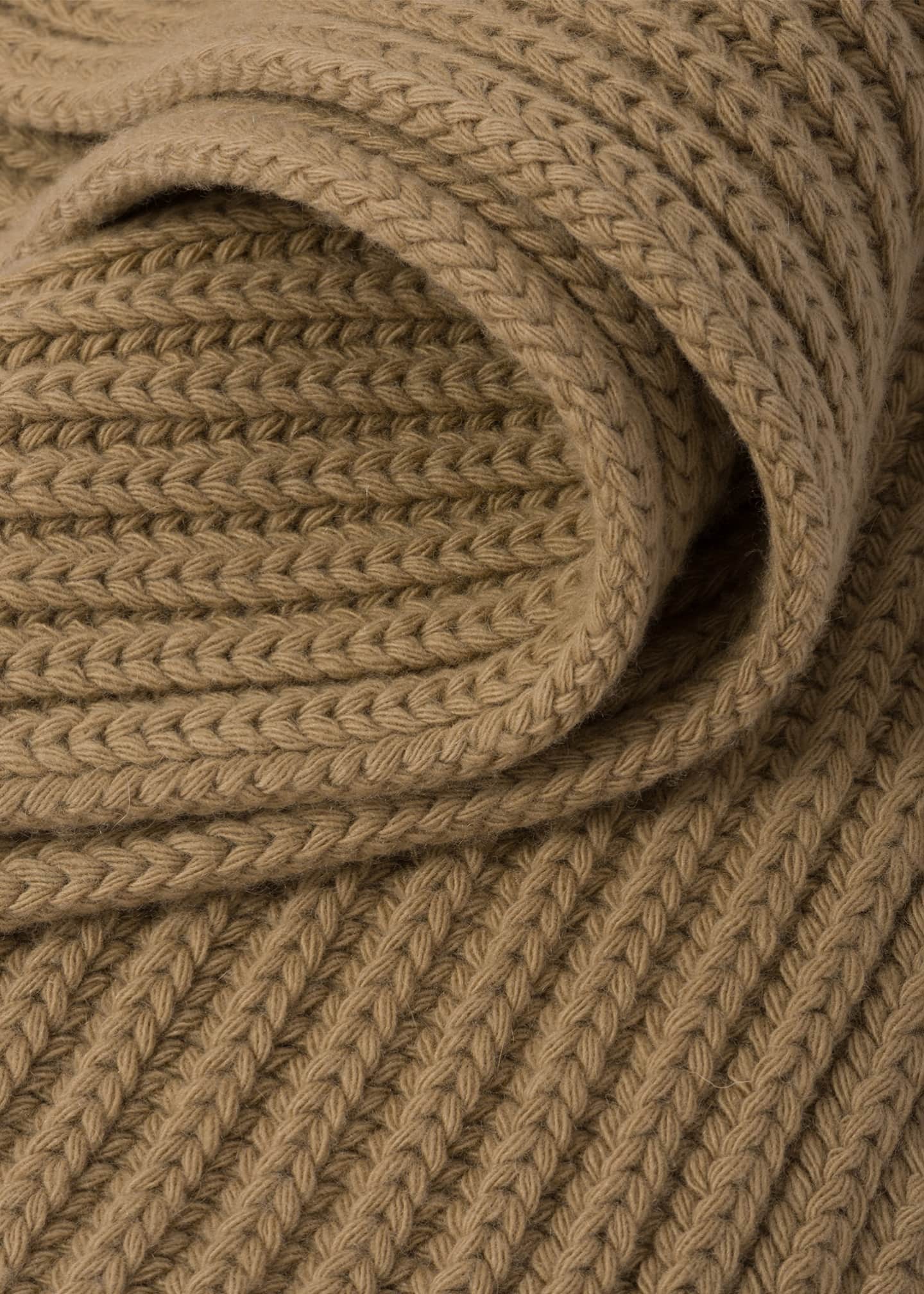 Prada Cashmere and Wool Knit Scarf - Bergdorf Goodman Prada Cashmere and Wool Knit Scarf - Bergdorf Goodman
