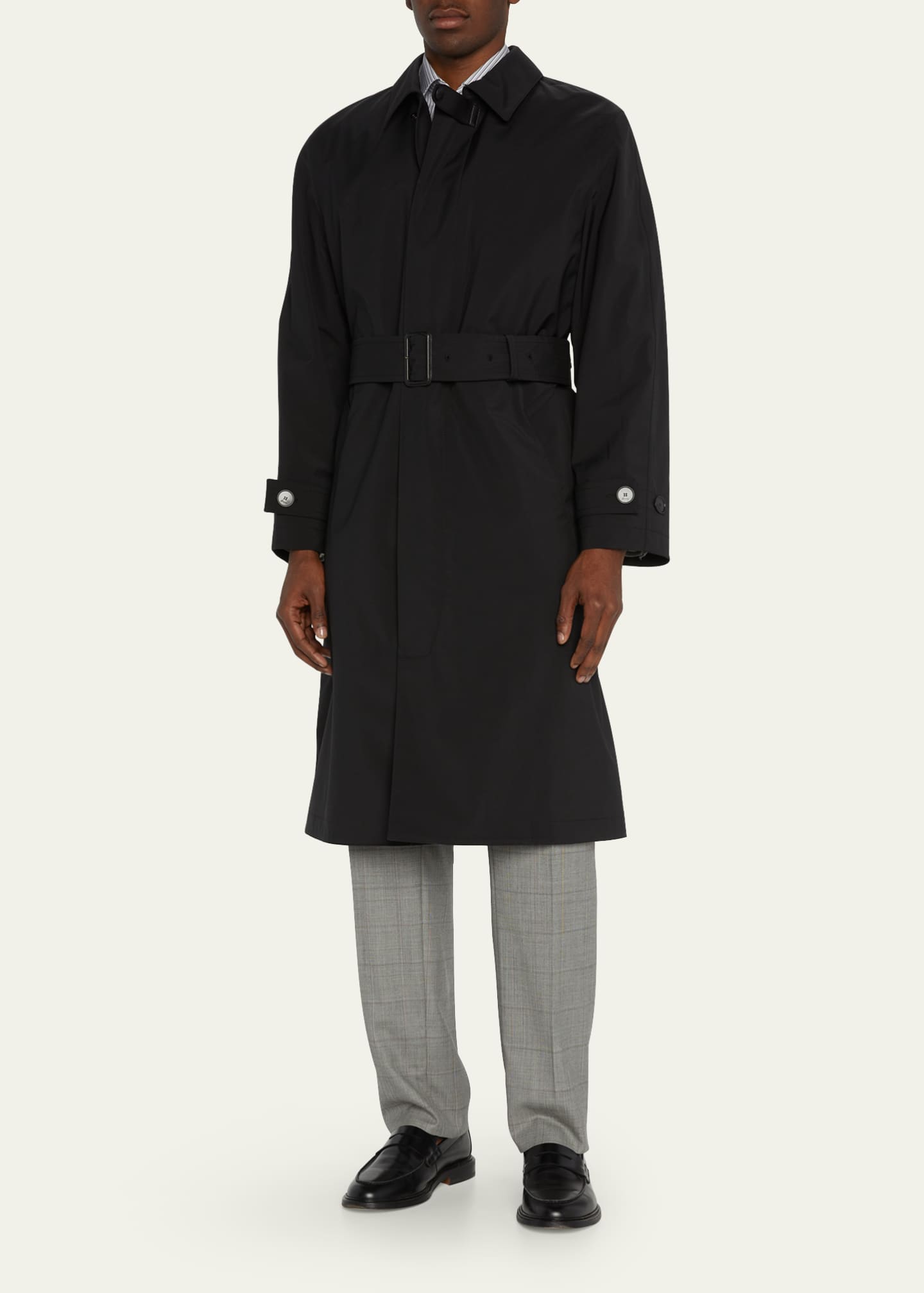 Mens trench cheap raincoat
