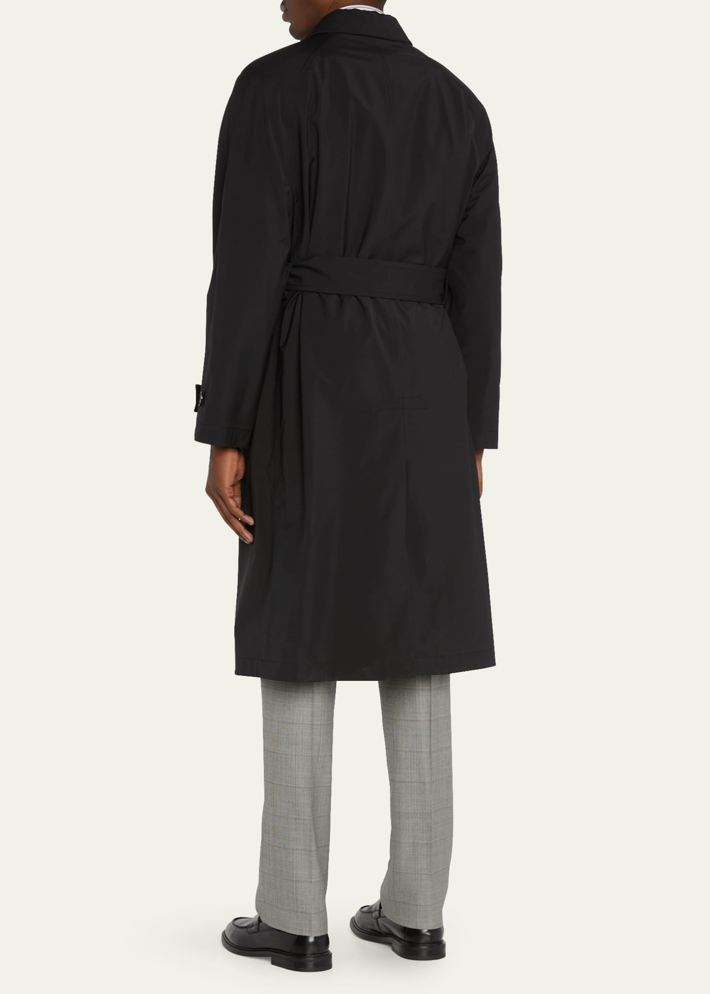 Brioni trench coat sales