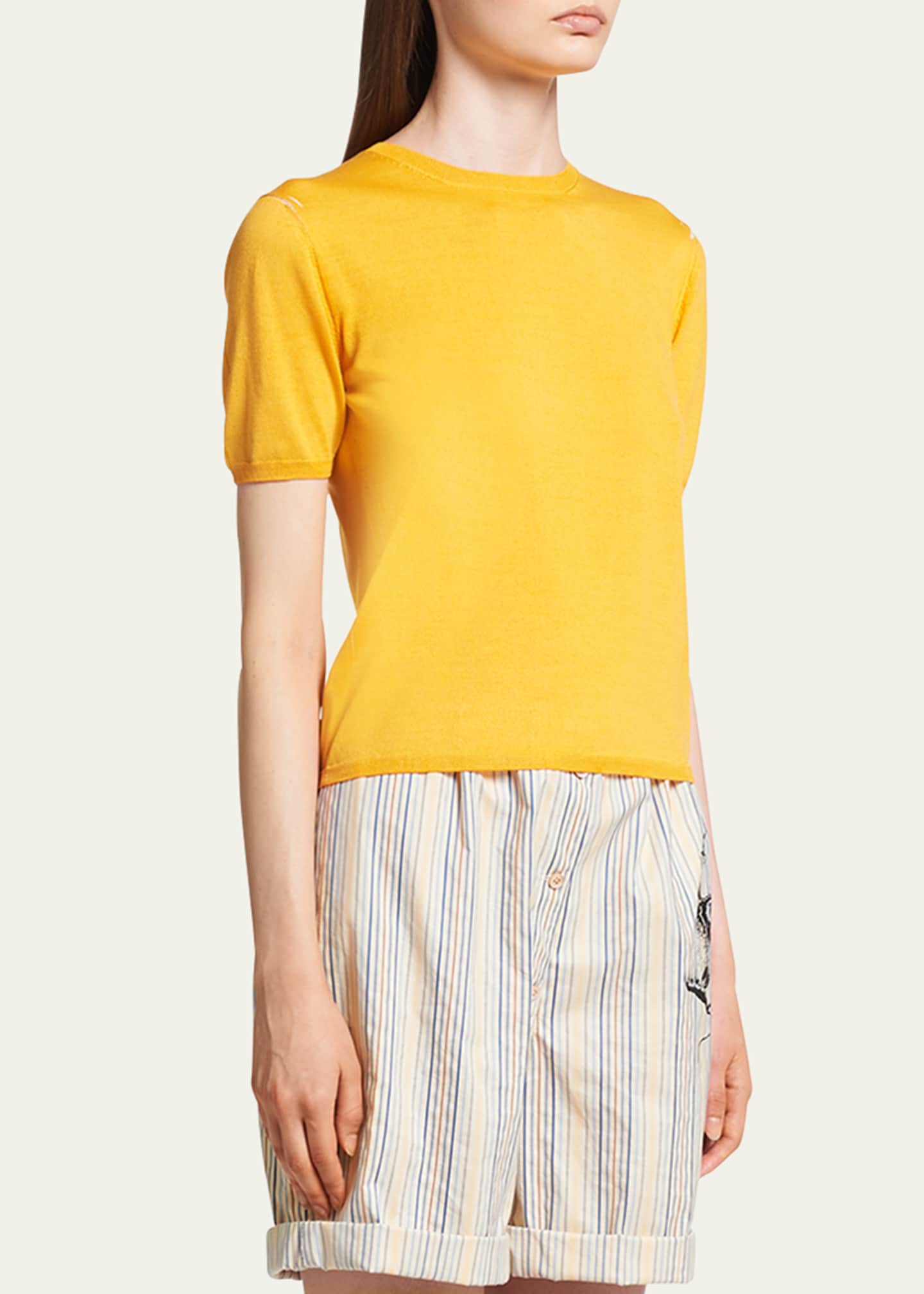 Prada knit top discount