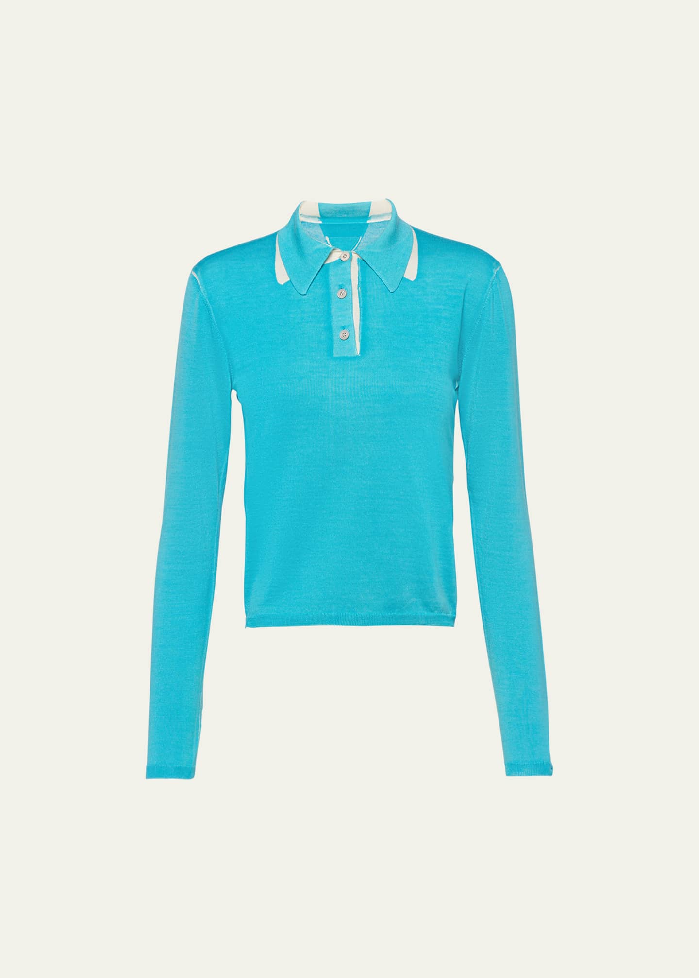 Prada polo cheap long sleeve