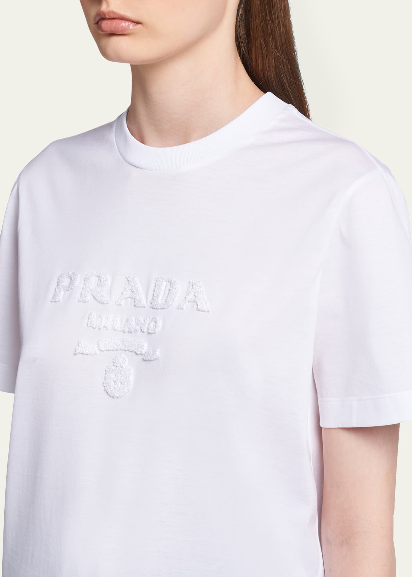 Prada Sport White T Shirt - Oliver's Archive