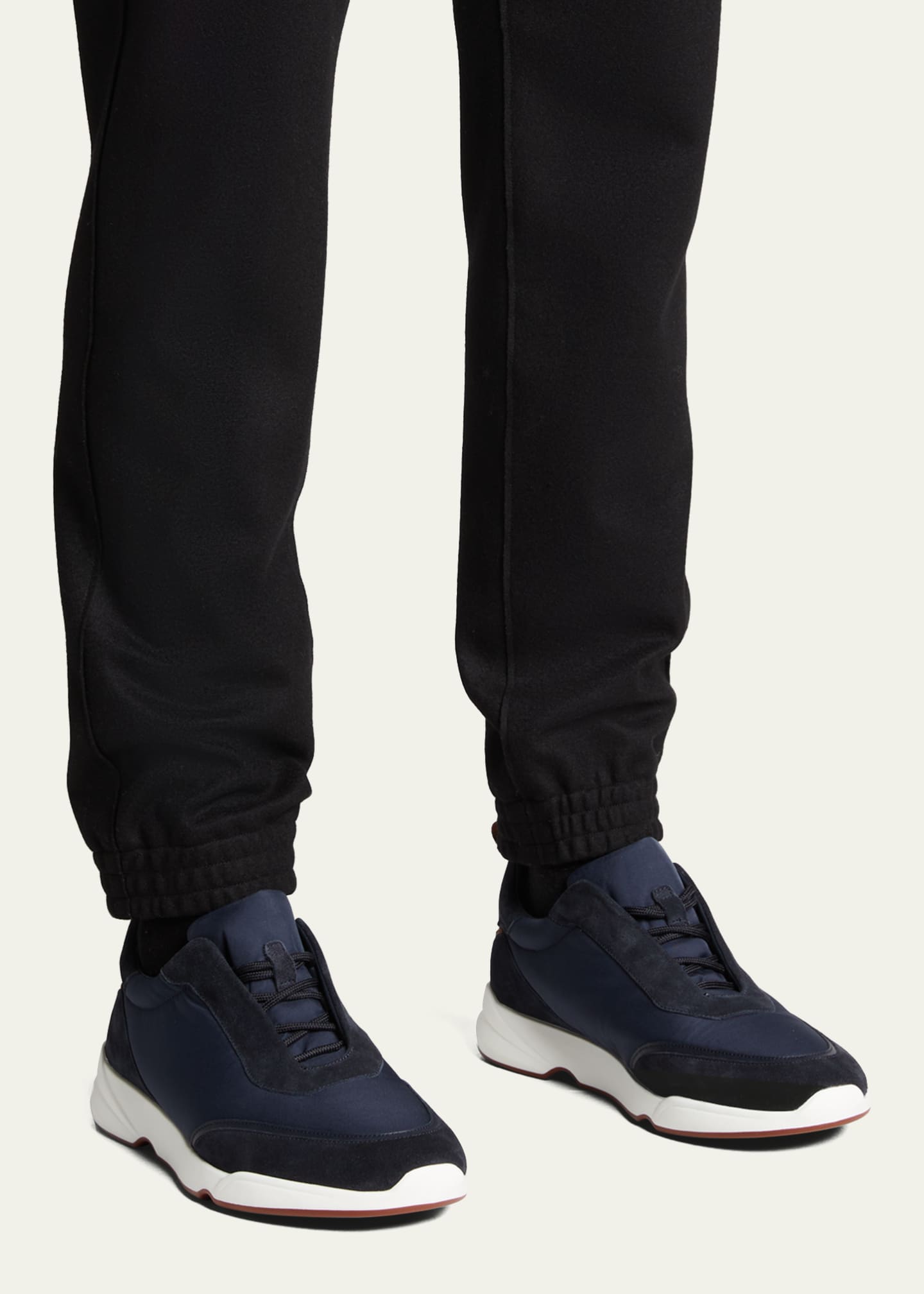Loro Piana Men's Modular Walk Wind Trainer Sneakers - Bergdorf Goodman