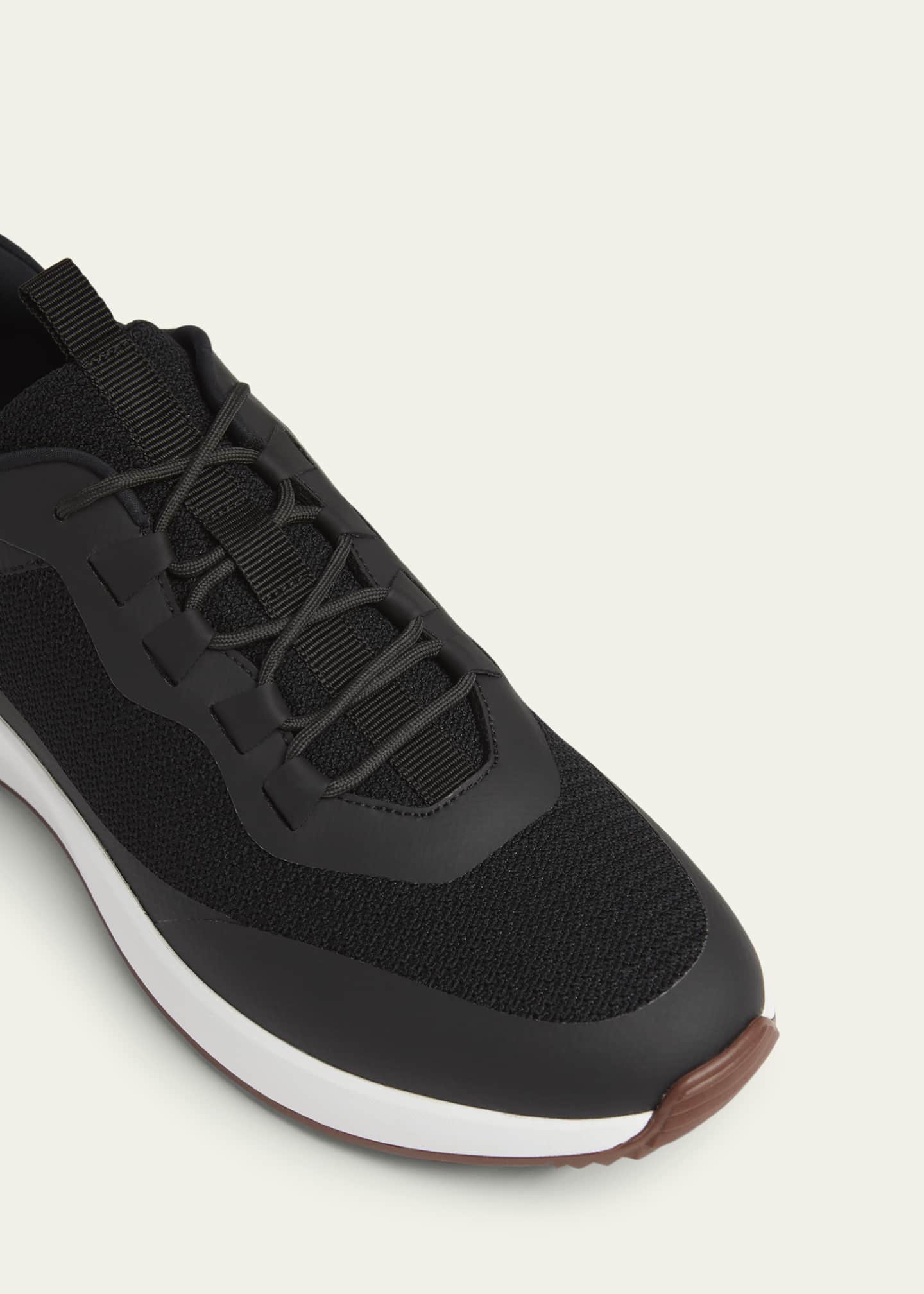 Loro Piana Men's Weekend Walk Performance Mesh Sneakers Image 5 of 5