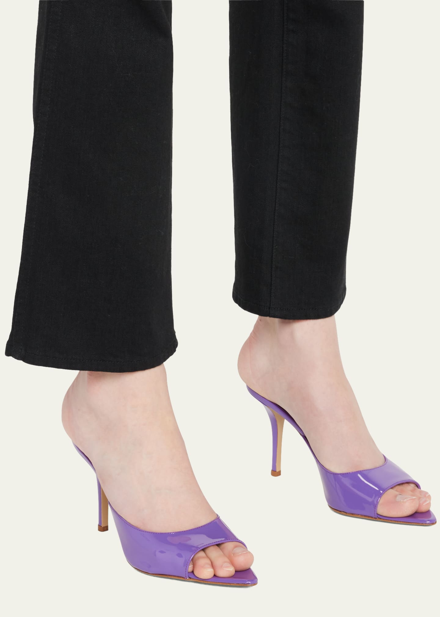 Stiletto store mule sandals