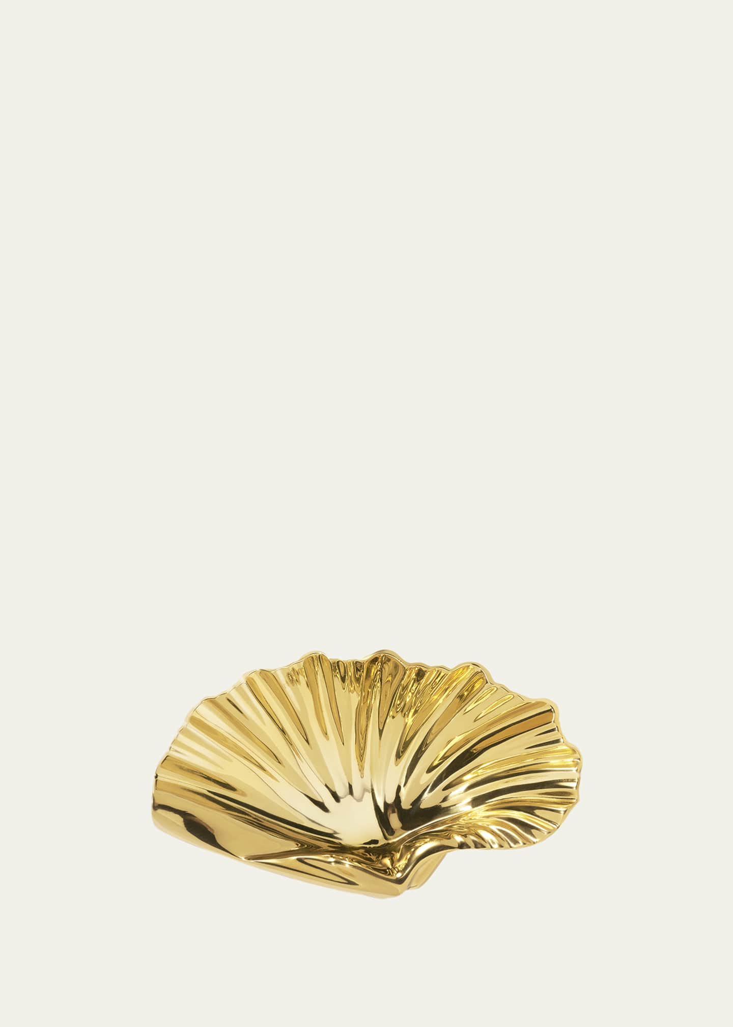 AERIN Brass Shell Vide Poche Image 1 of 2