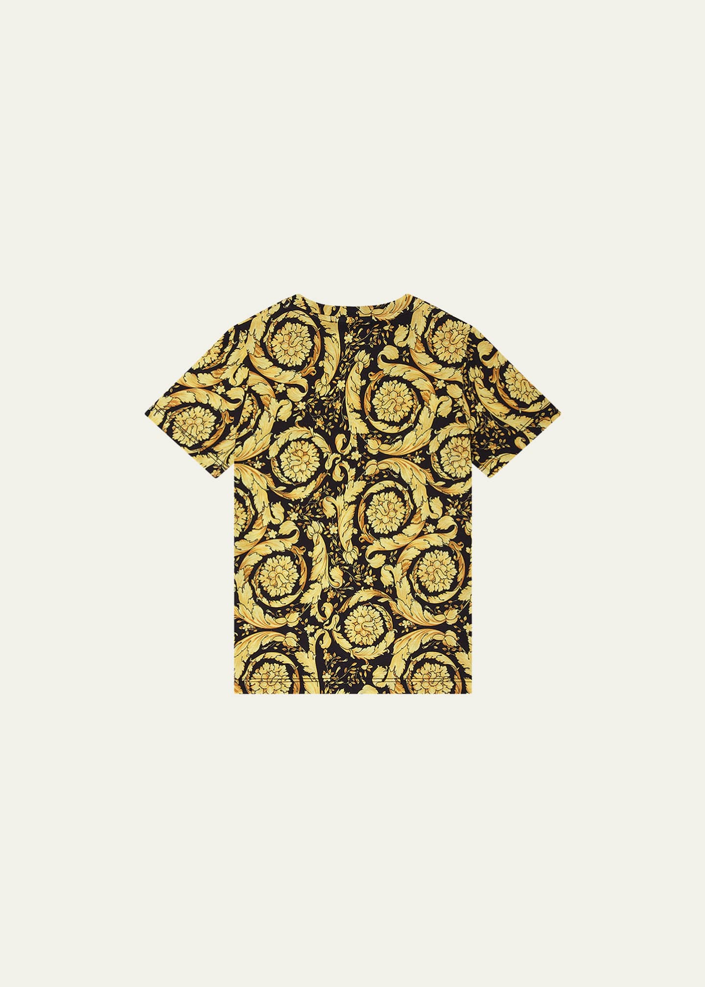 Versace Boy s Barocco Print T Shirt Size 8 14 Bergdorf Goodman