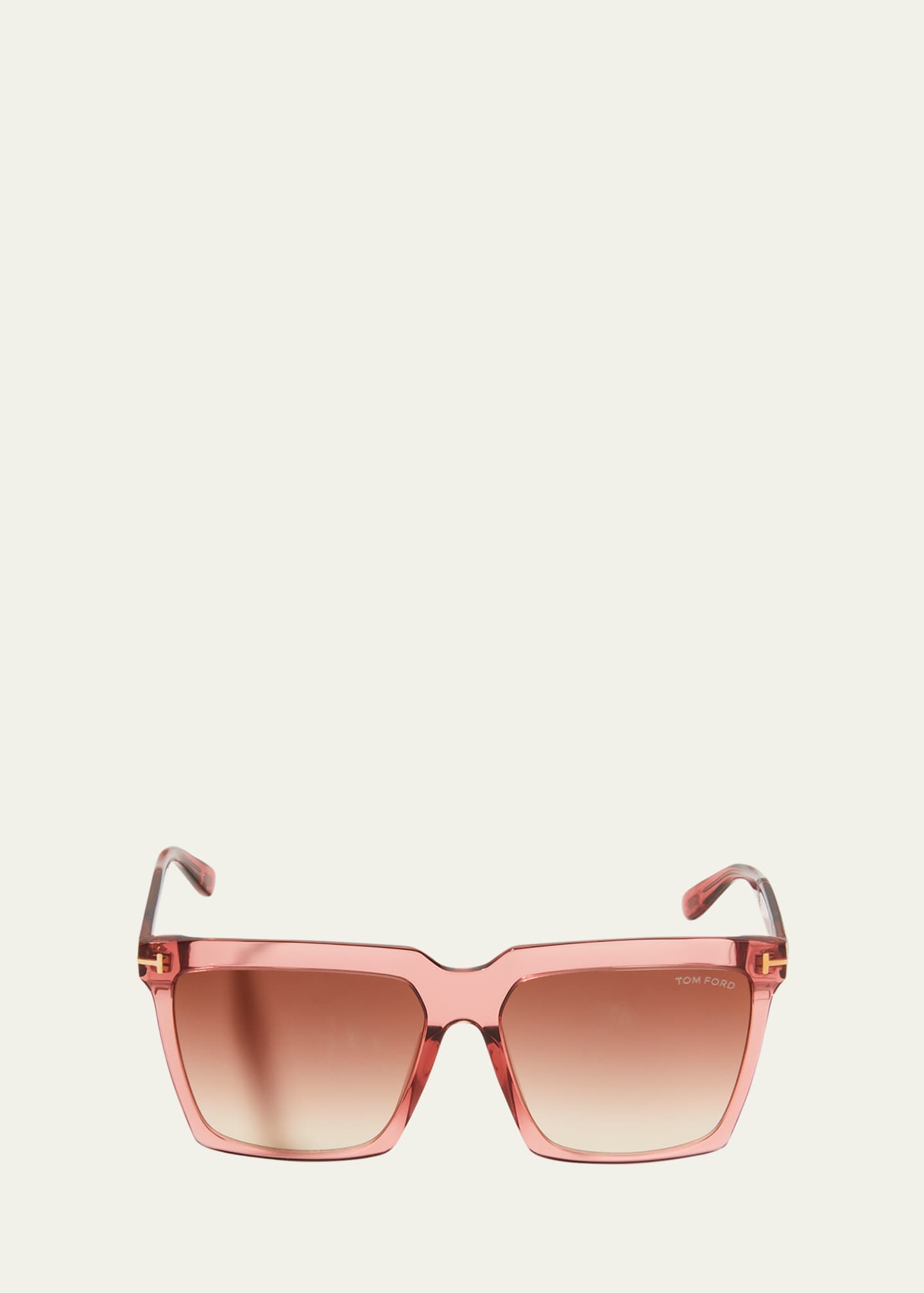 TOM FORD Gradient Square Plastic Sunglasses - Bergdorf Goodman