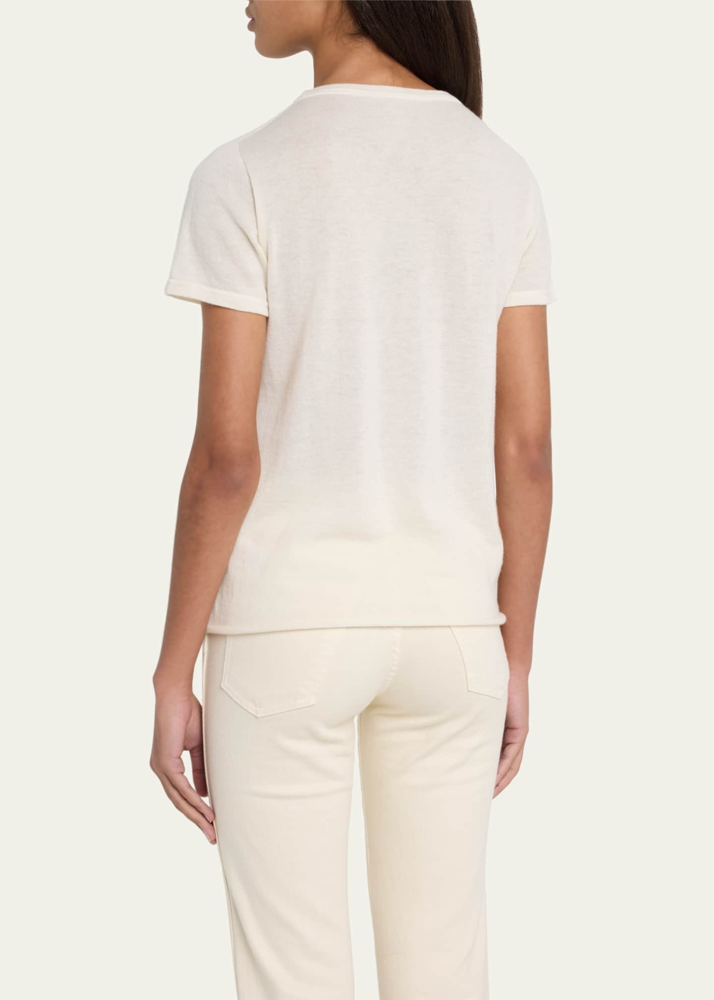 Majestic Filatures Machine Washable Cashmere Crewneck Top