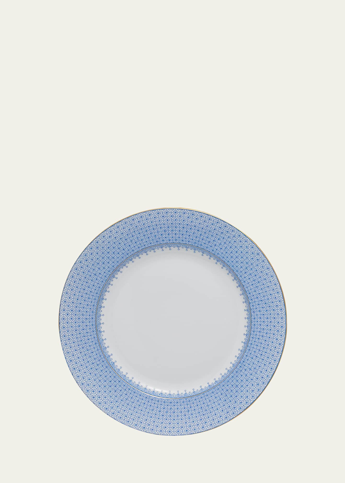 Mottahedeh Cornflower Lace Dessert Plate