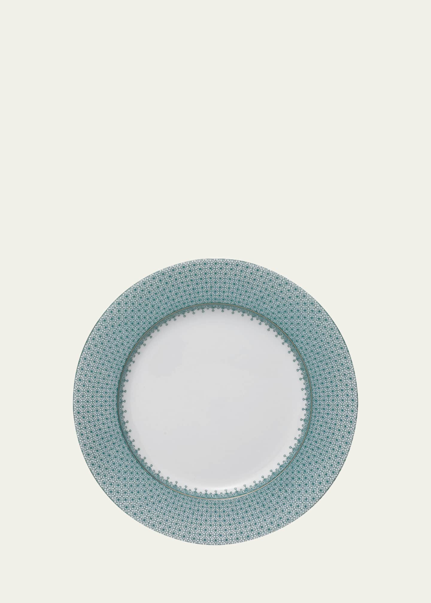 Mottahedeh Green Lace Dinner Plate