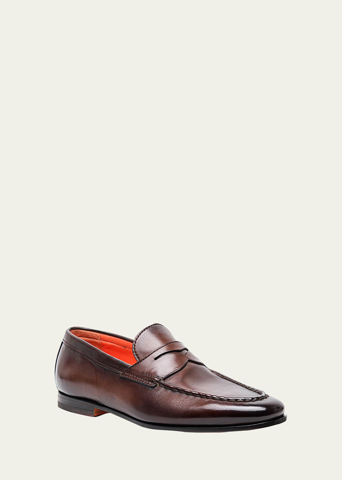 Santoni gannon shop penny loafer