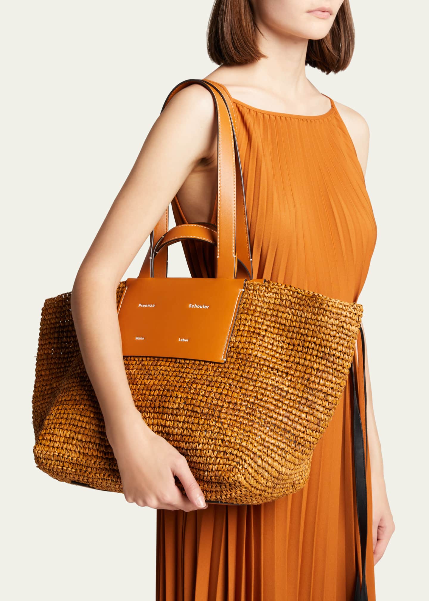 Large best sale raffia bag