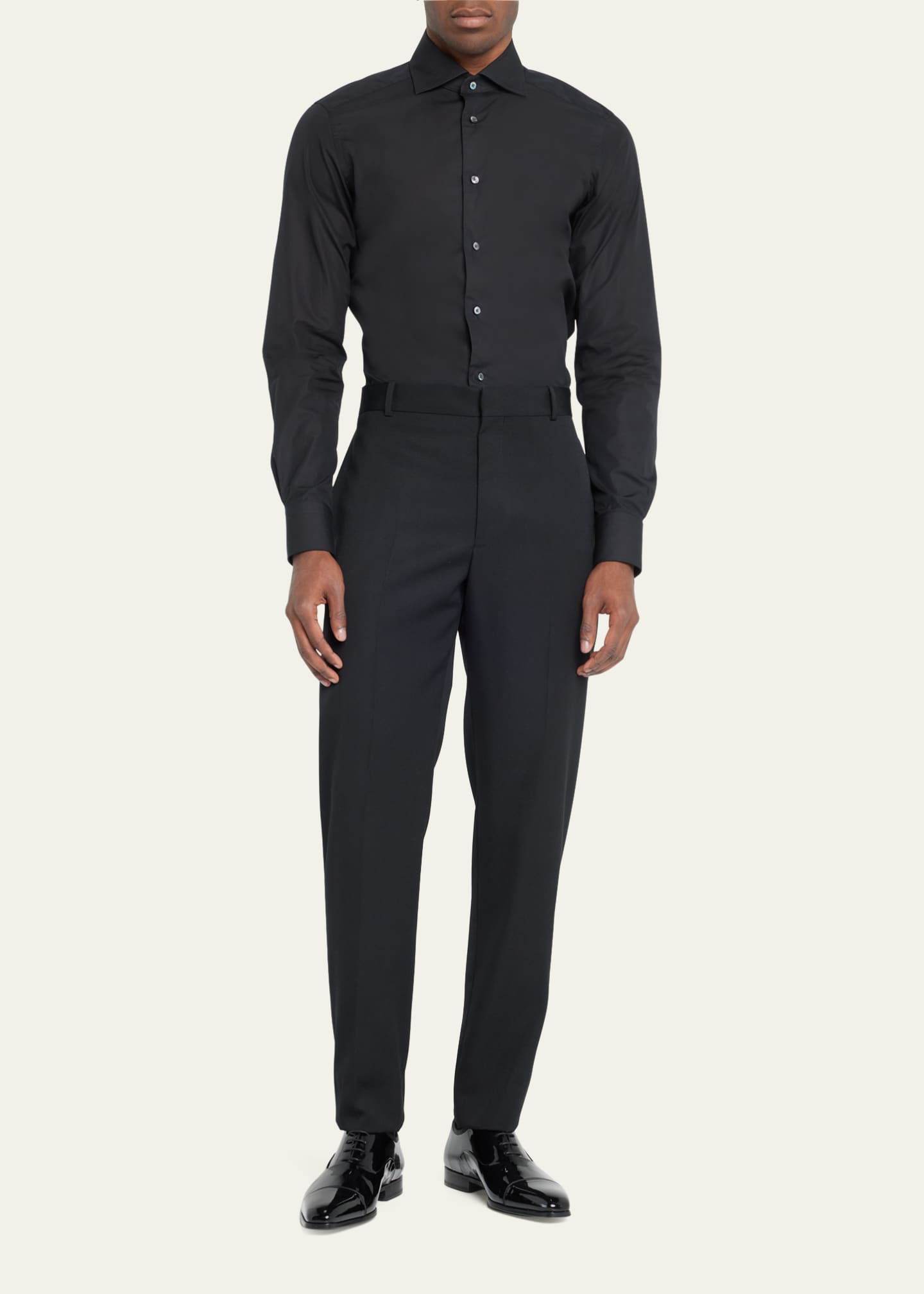 Magnanni Men's Jadiel Patent Cap-Toe Oxfords Image 3 of 5