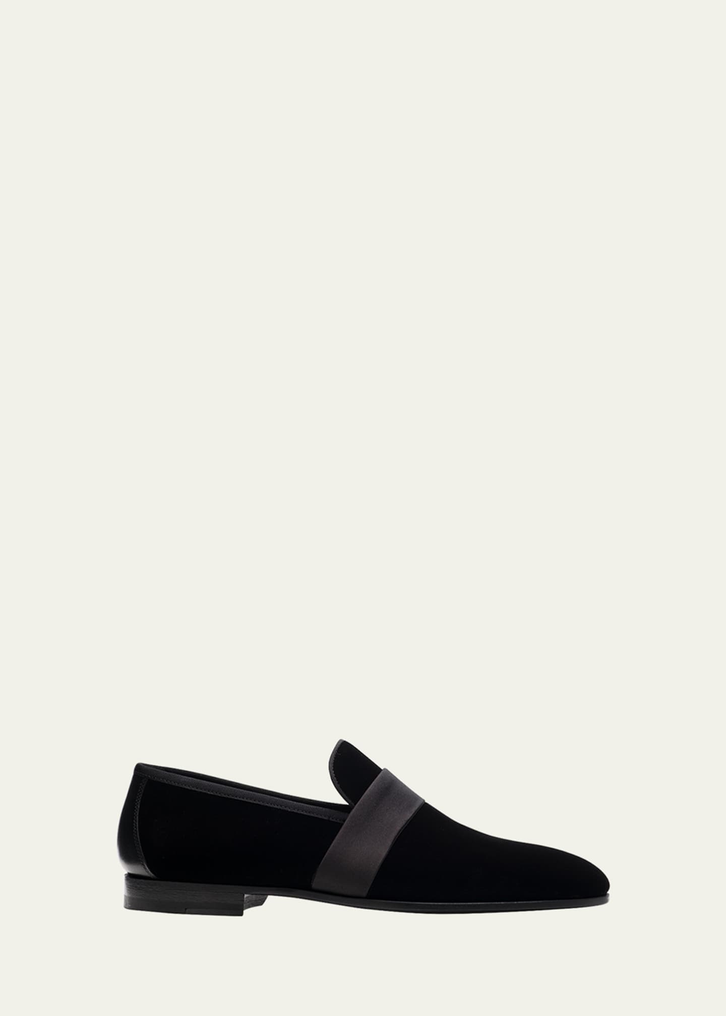 Magnanni velvet loafers clearance