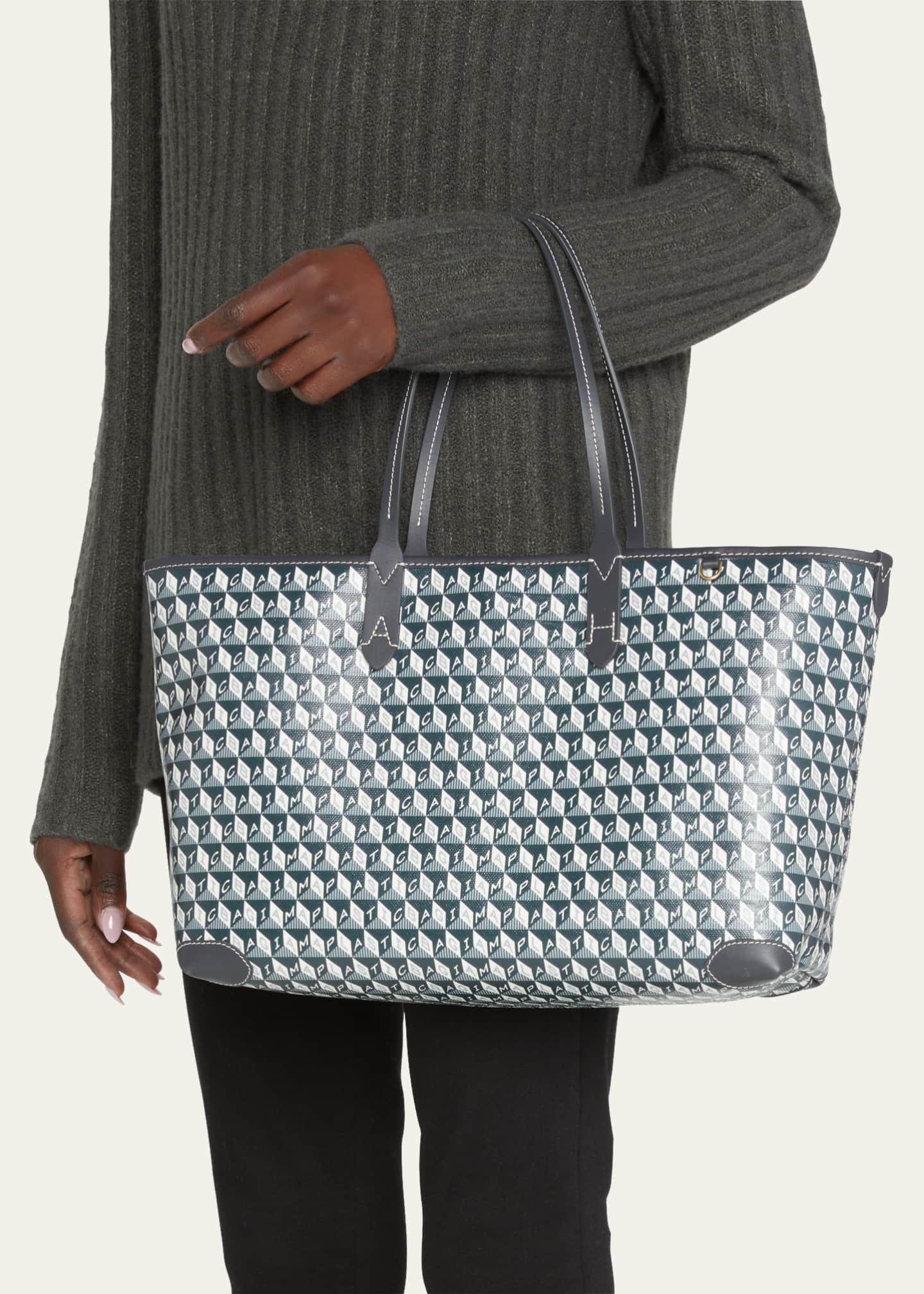 Anya Hindmarch Small 'I Am A Plastic Bag' Tote in Recycled Canvas