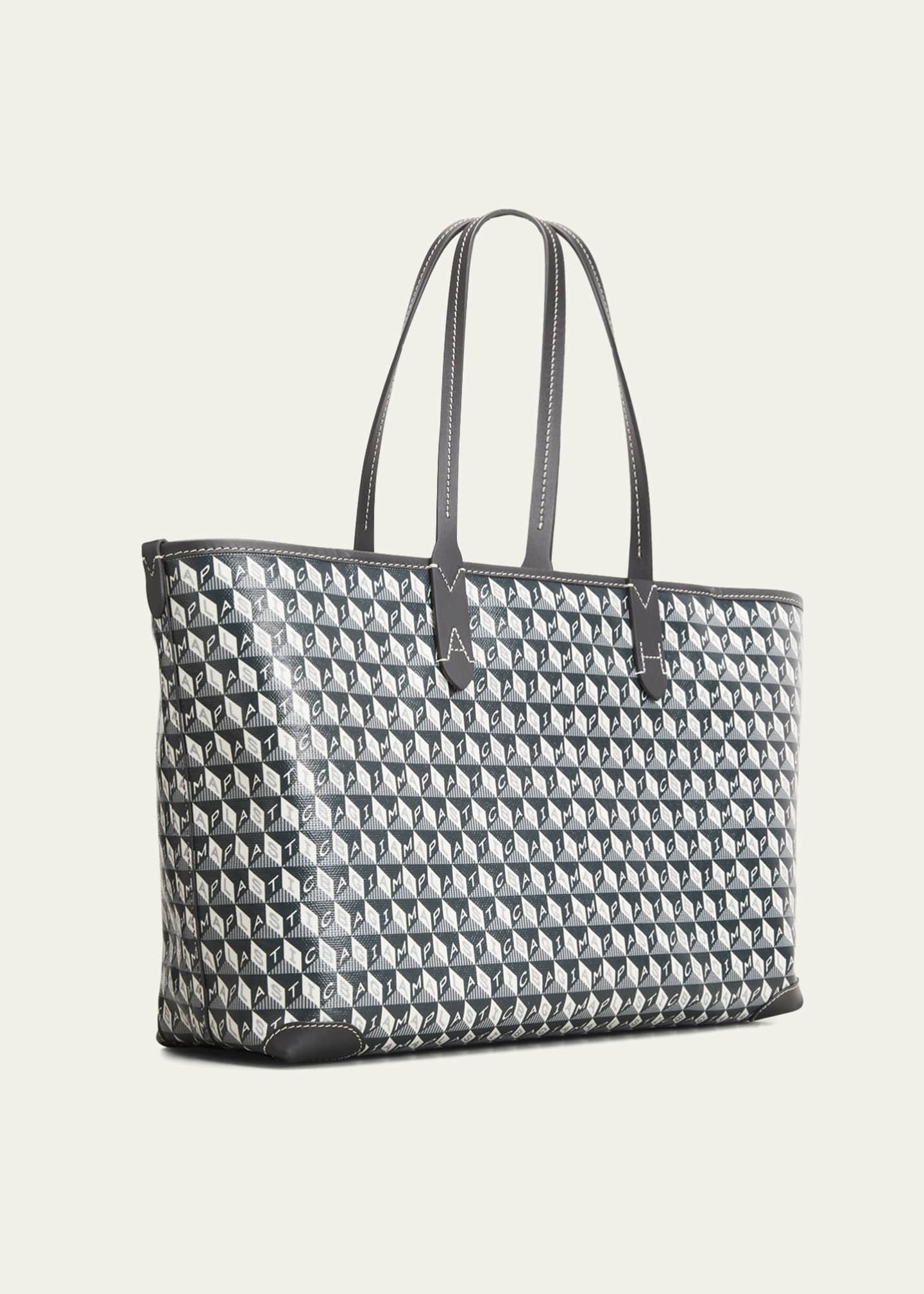 Anya Hindmarch Small 'I Am A Plastic Bag' Tote in Recycled Canvas