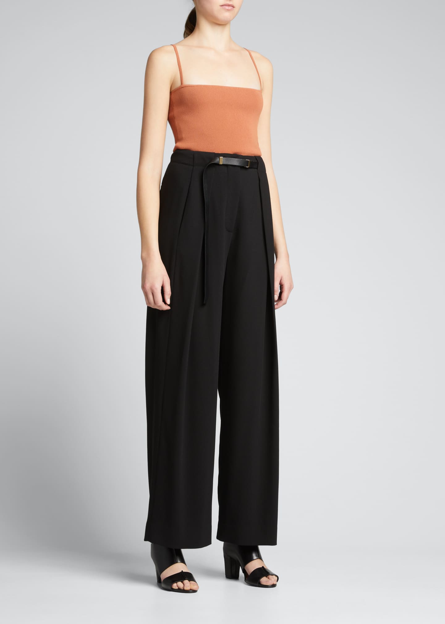 A L C Darby Square Neck Tank Bergdorf Goodman