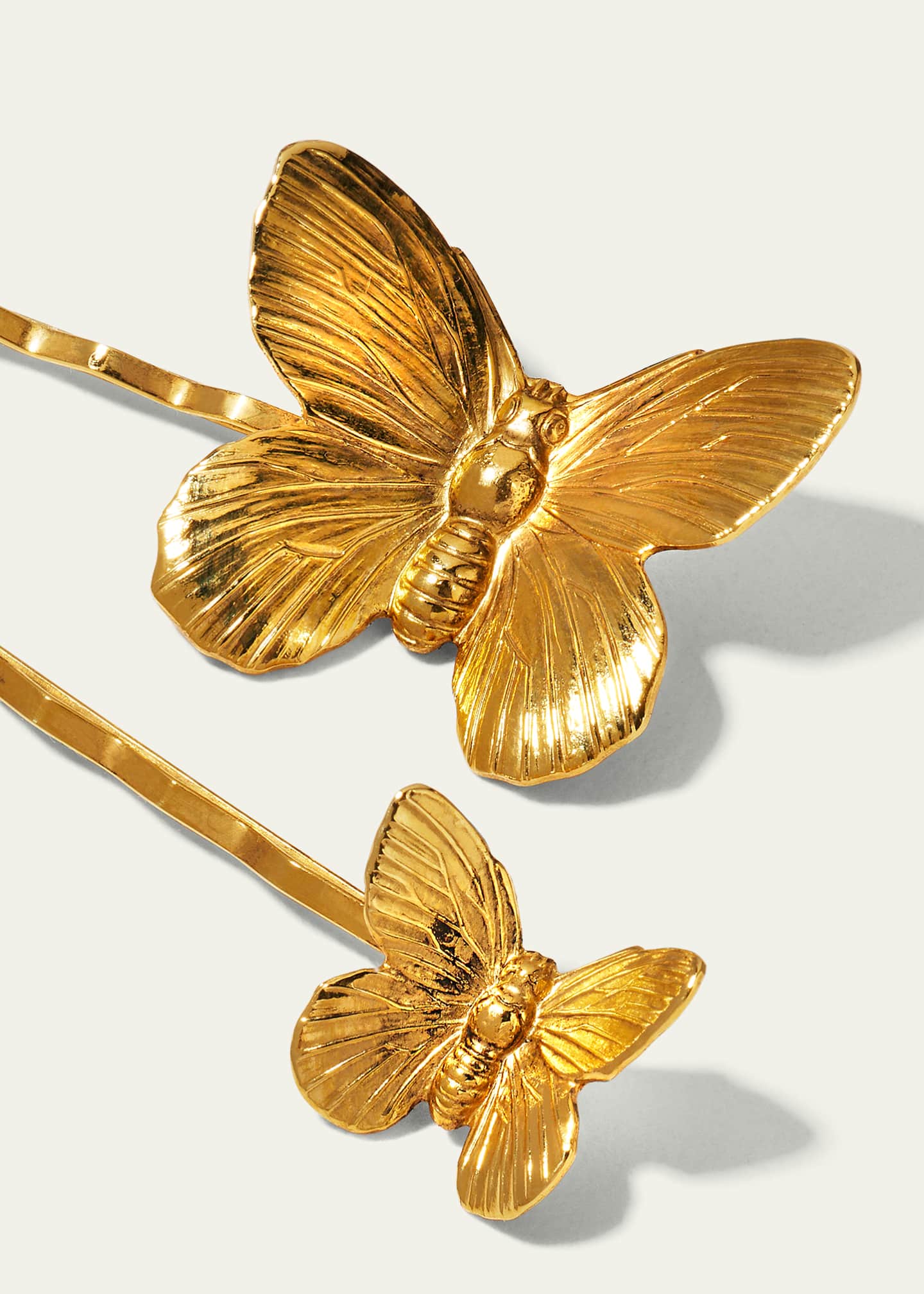 Jennifer Behr Pippa Butterfly Bobby Pins, Set of 5 Image 2 of 3