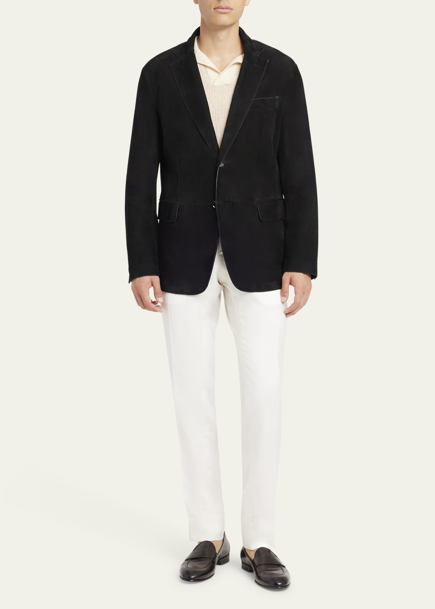 Brioni Men's Monti Suede Blazer Image 2 of 5