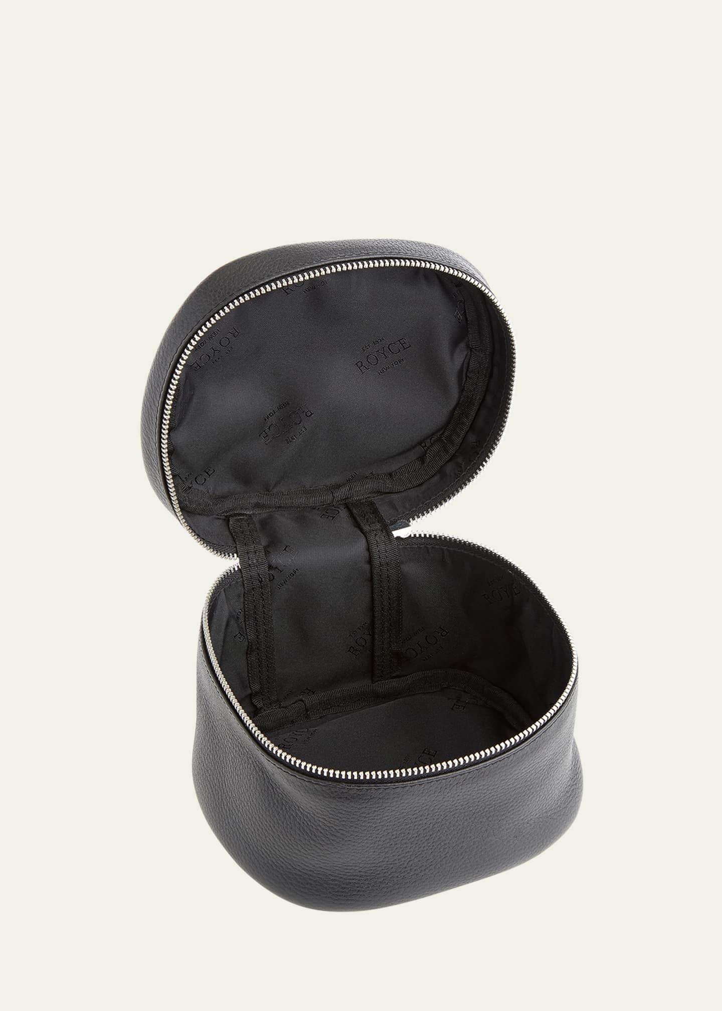 ROYCE New York Personalized Leather Compact Cosmetic Bag Bergdorf Goodman