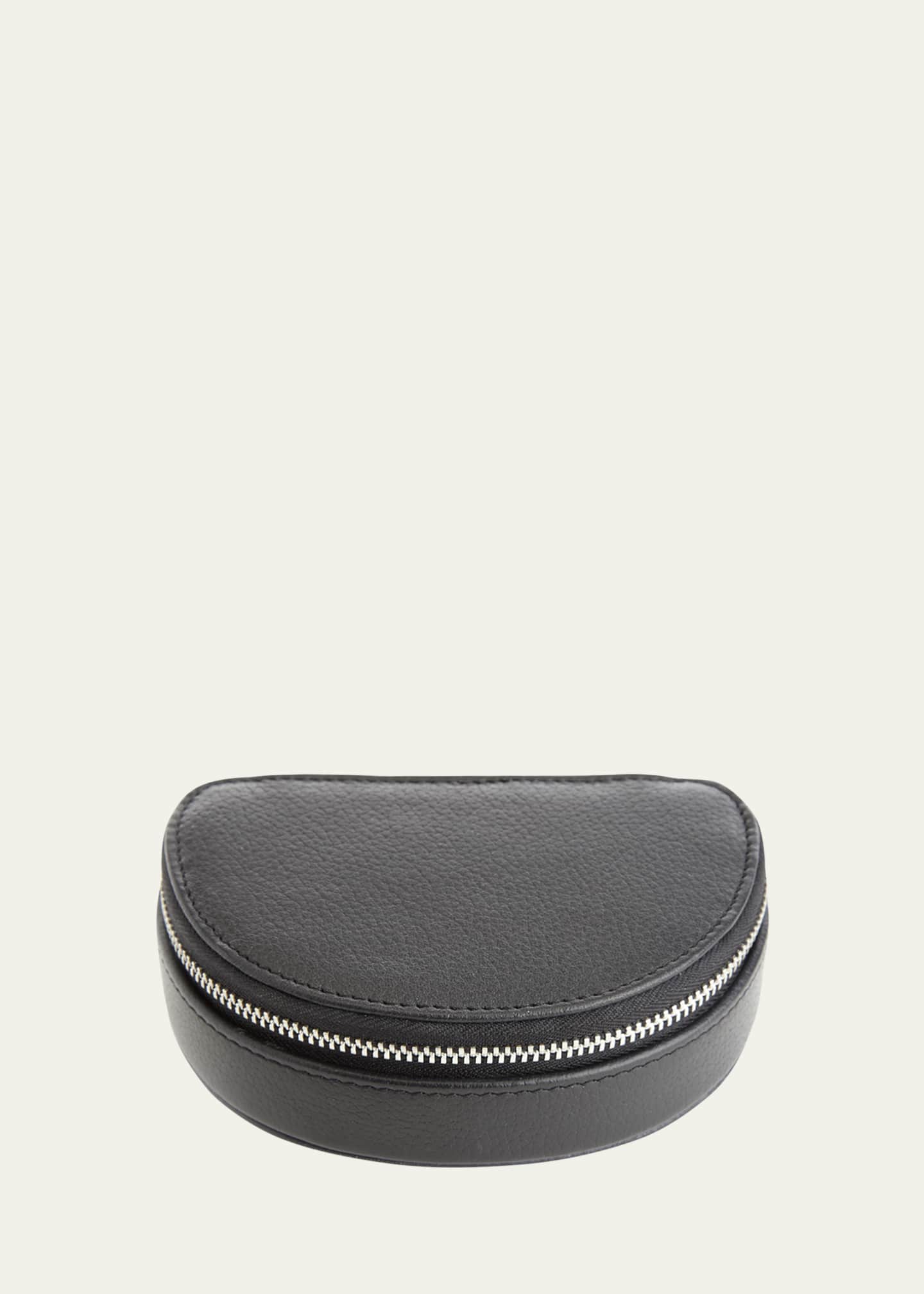 ROYCE New York Personalized Leather Compact Jewelry Case Image 2 of 4