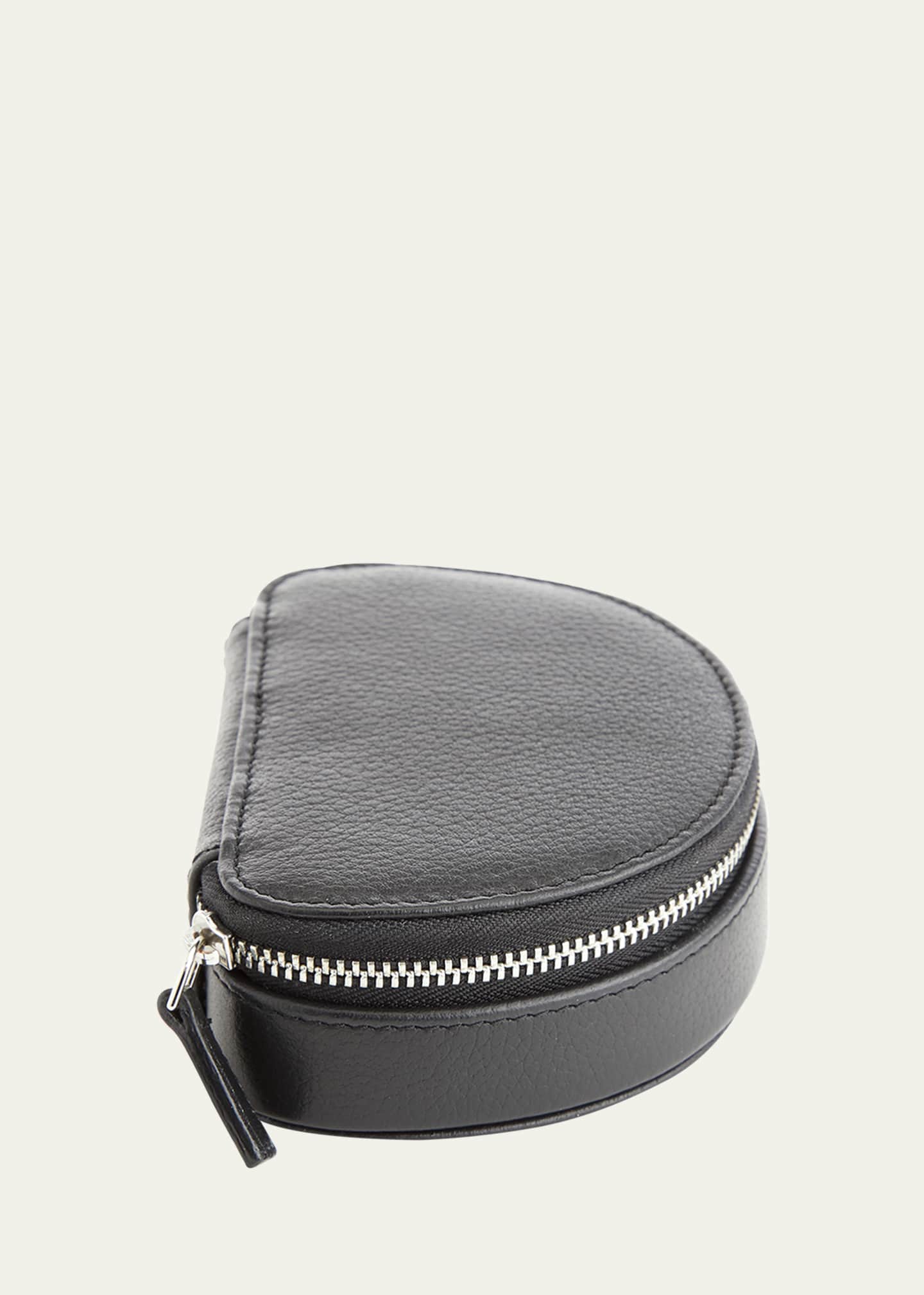 ROYCE New York Personalized Leather Compact Jewelry Case Image 3 of 4