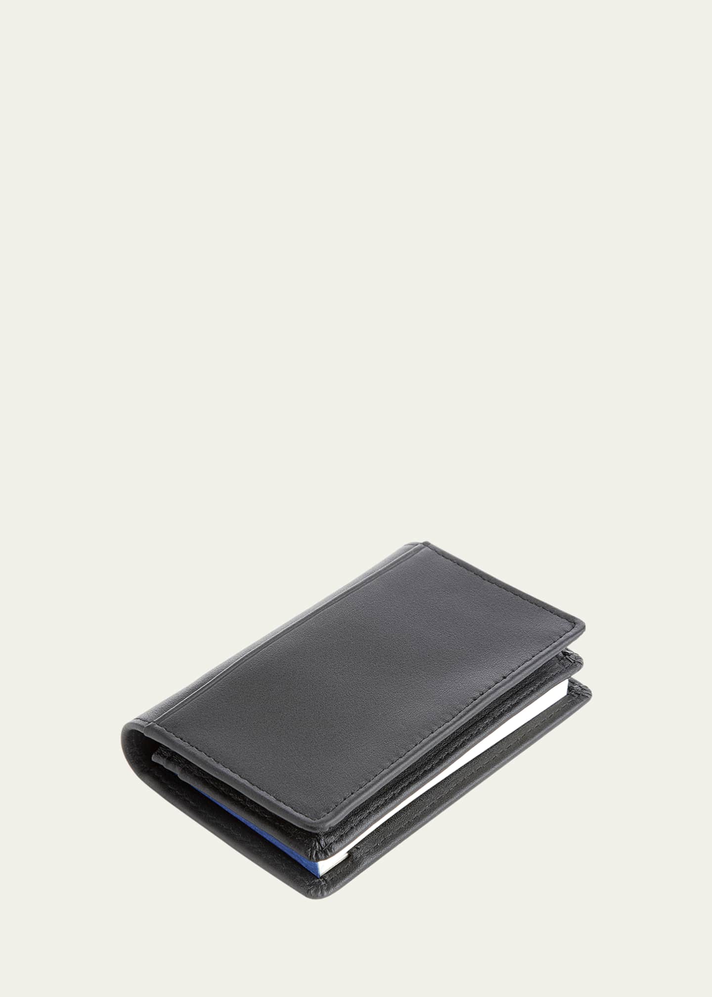 ROYCE New York Personalized Leather Notepad Organizer Wallet Image 2 of 3