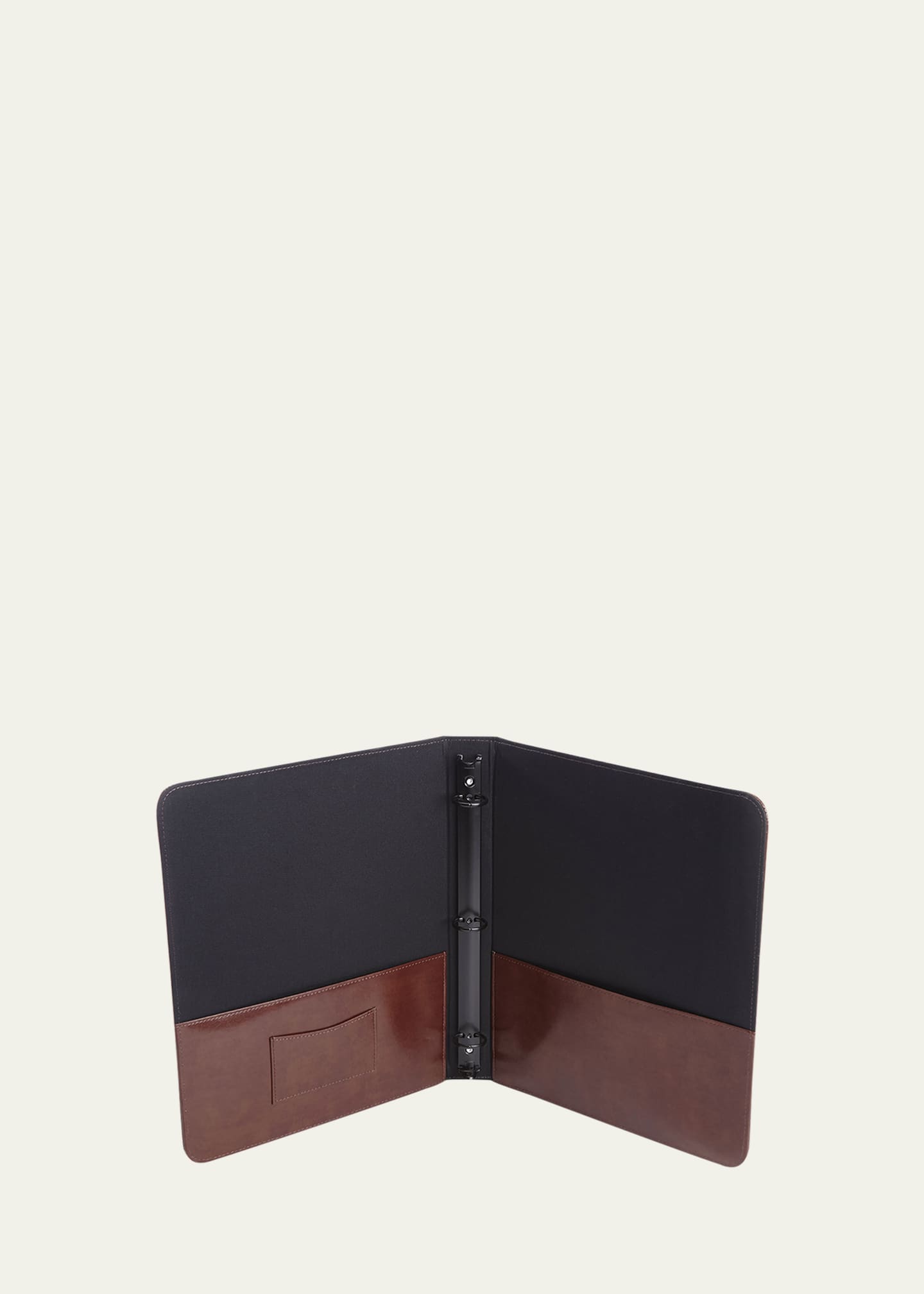 ROYCE New York Personalized Leather 1" Ring Binder Image 2 of 3