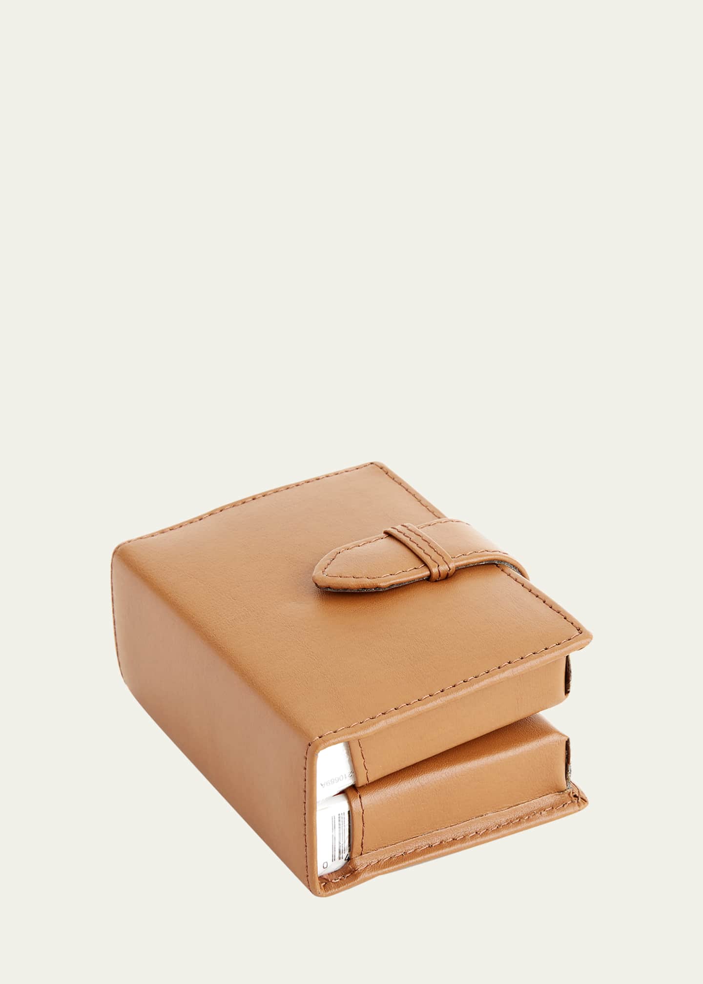 ROYCE New York Personalized Leather Playing Card Set Holder Image 3 of 3