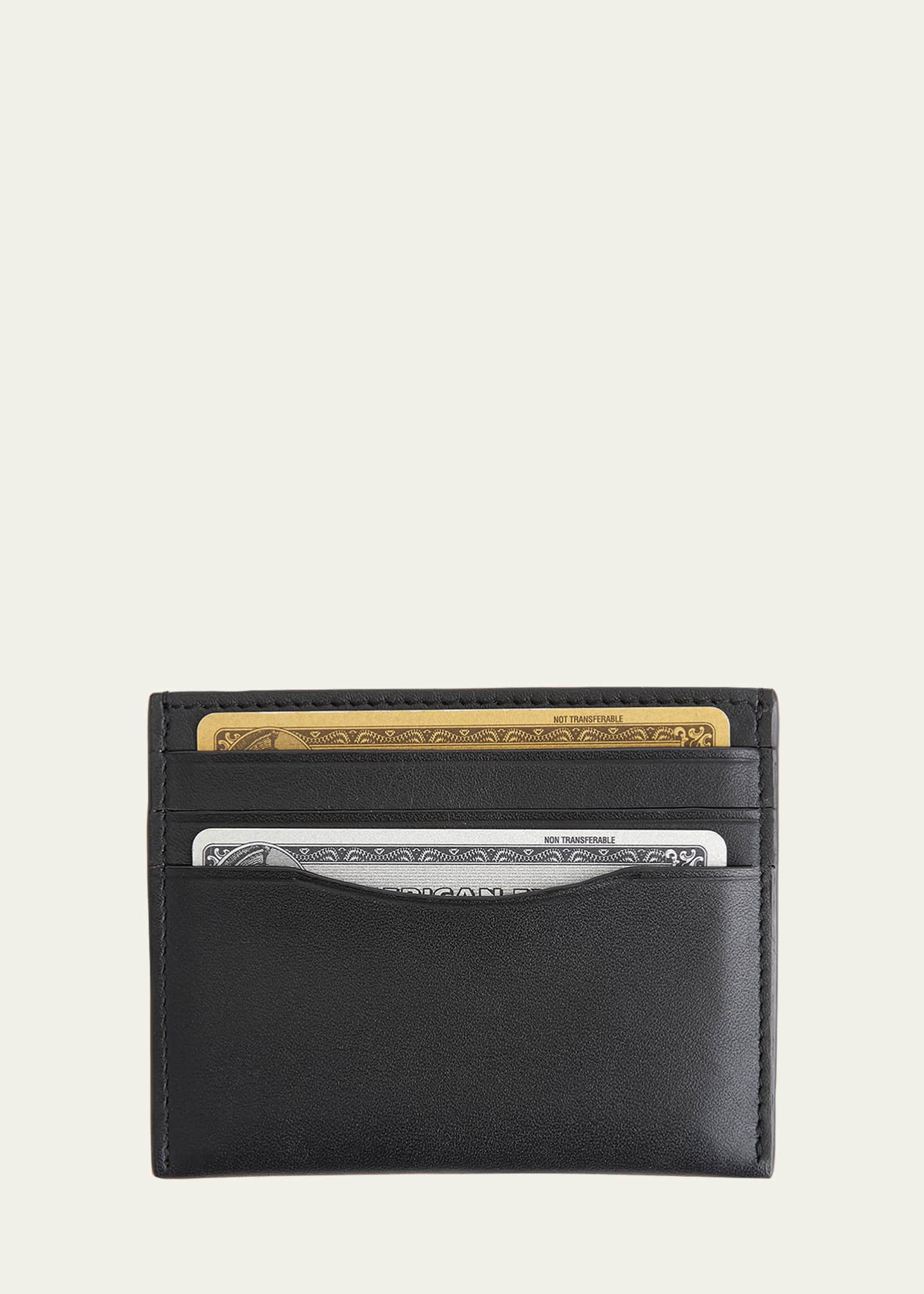 ROYCE New York Personalized Leather RFID Blocking Minimalist Card Case Image 2 of 3