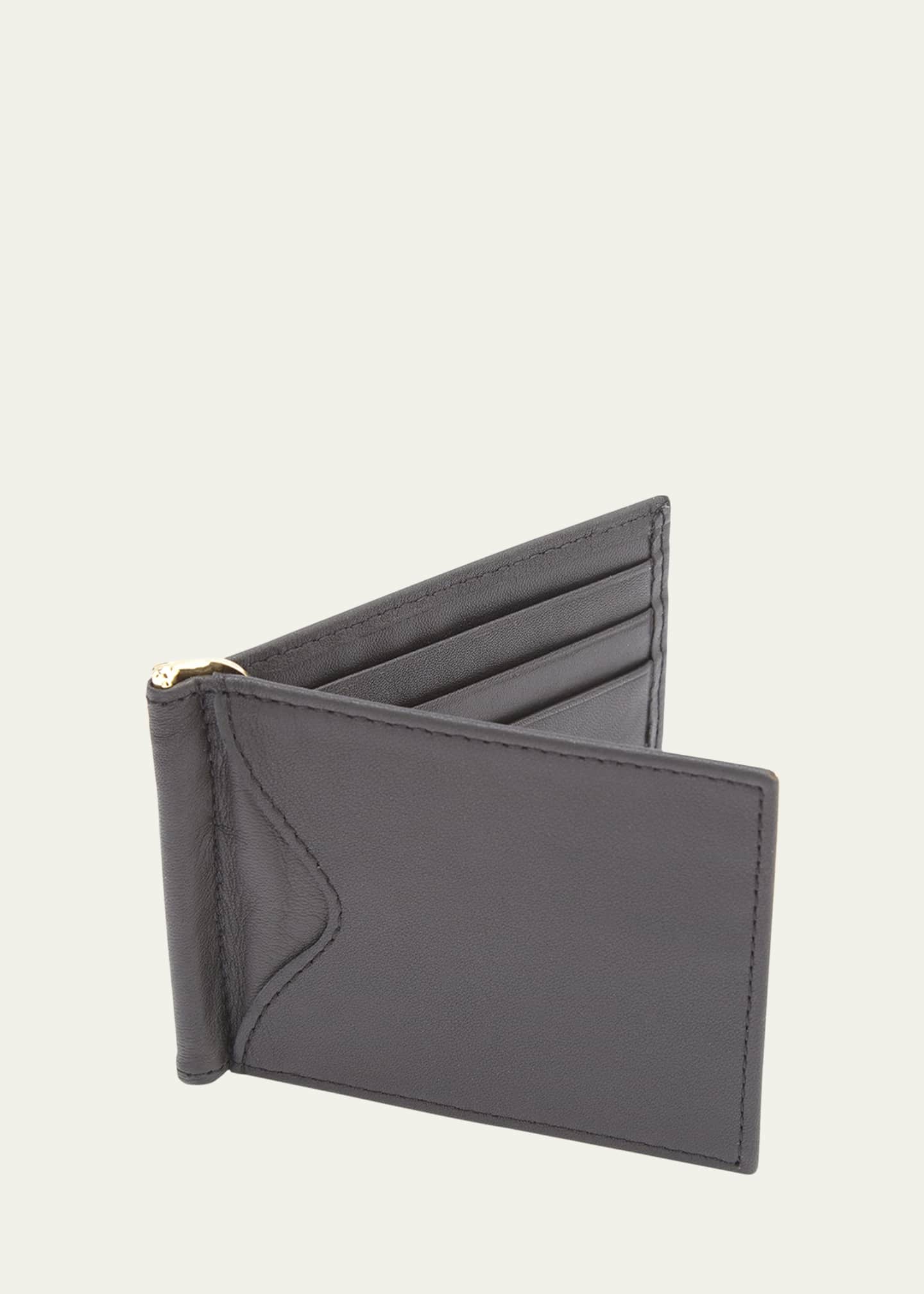 ROYCE New York Personalized Leather RFID-Blocking Money Clip Image 3 of 5