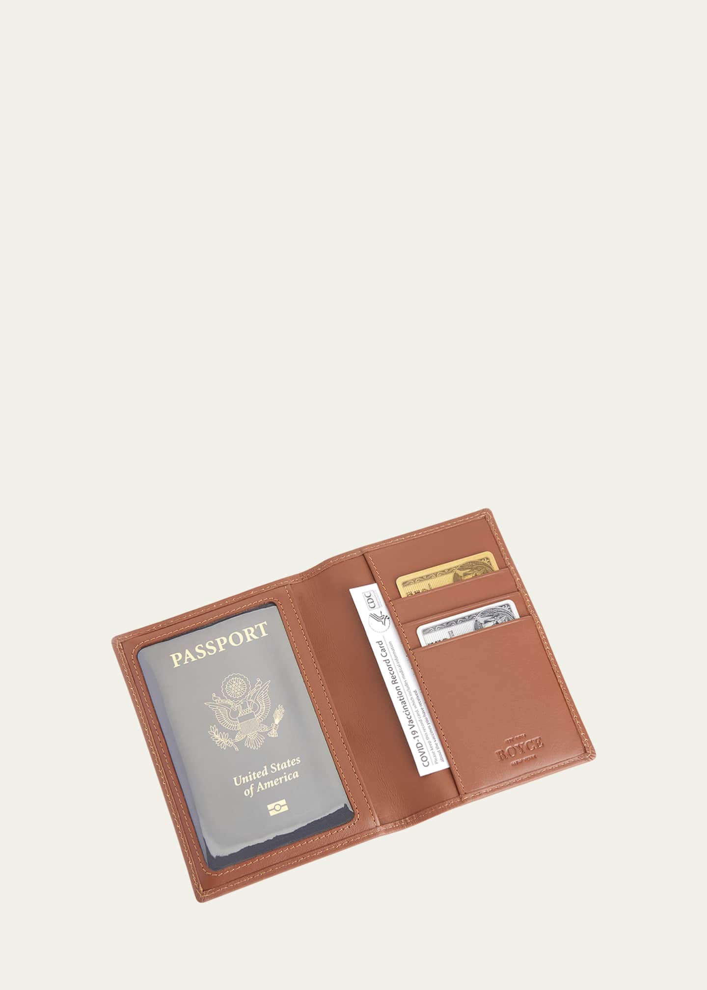 Royce New York RFID-Blocking Passport Wallet