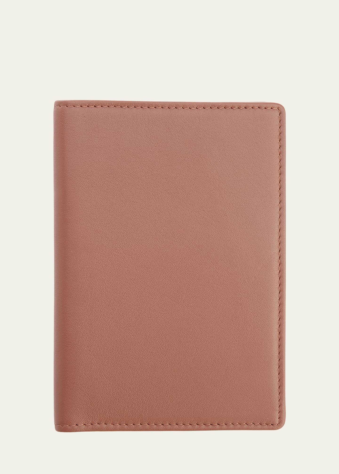 ROYCE New York Personalized Leather RFIDBlocking Passport Wallet with