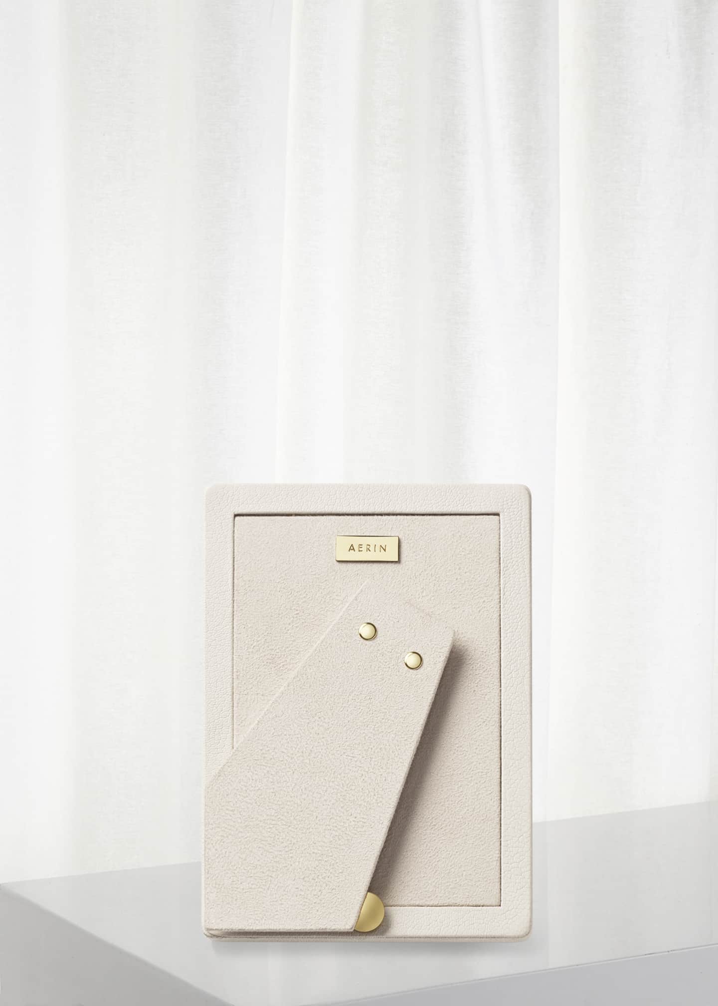 AERIN Piero Leather Photo Frame, 4" x 6" Image 3 of 3