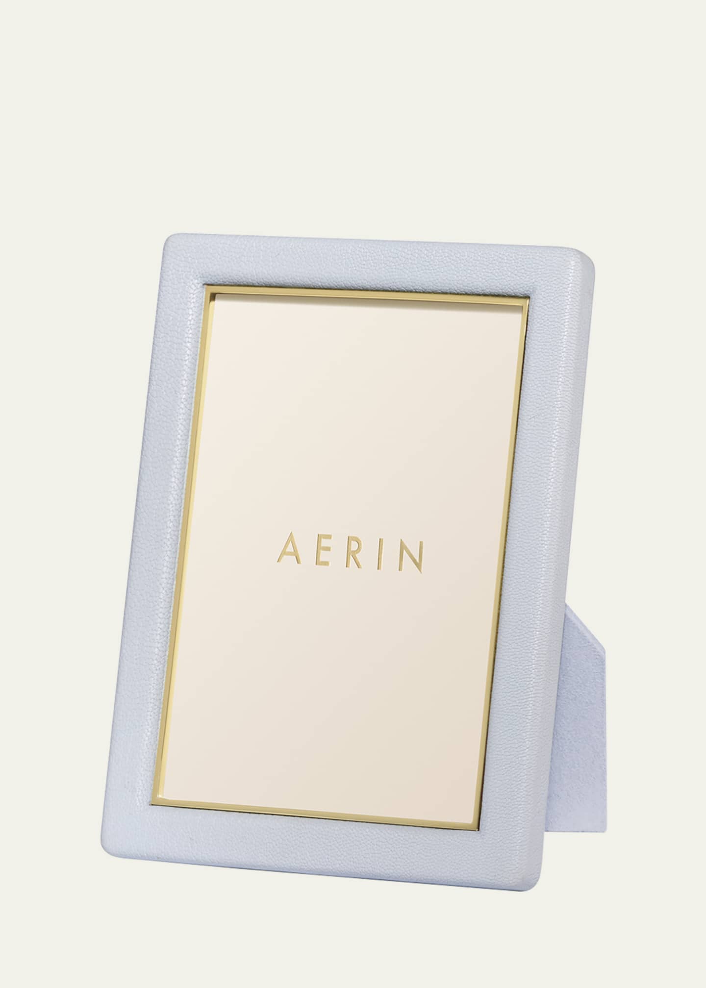 AERIN Piero Leather Photo Frame, 4" x 6" Image 1 of 3