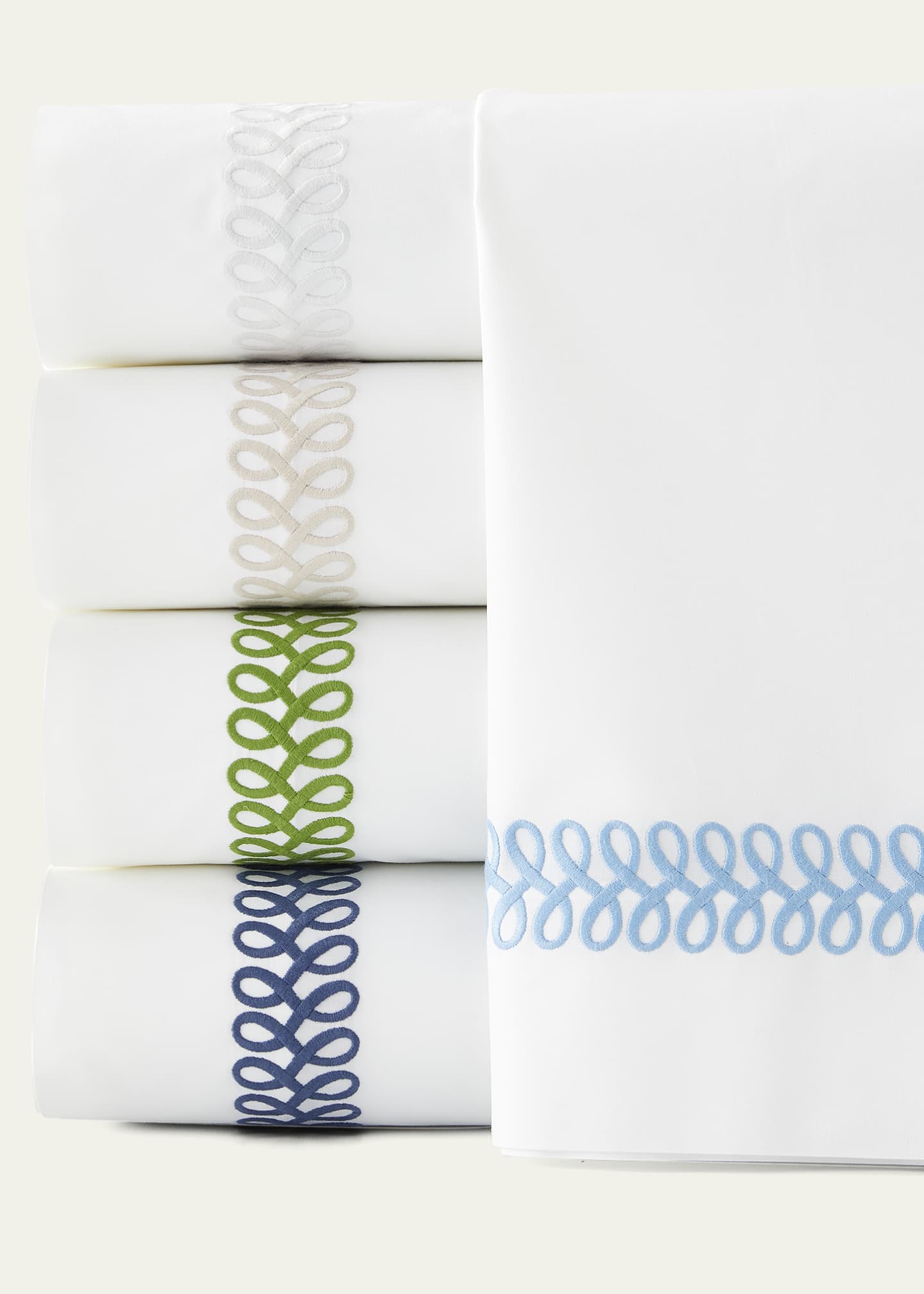 Matouk Schumacher Astor Braid Standard Sham Image 2 of 3