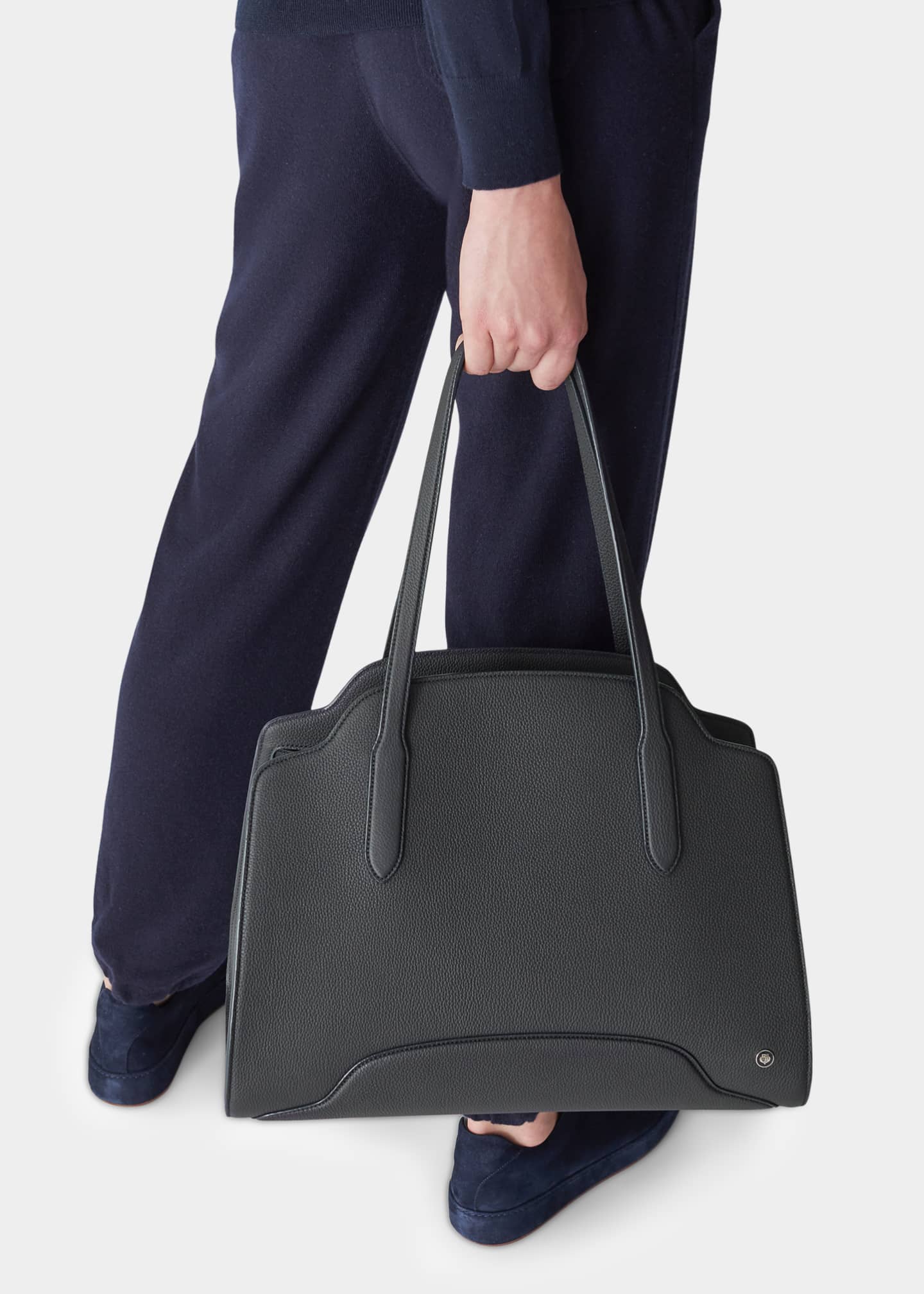 Loro Piana Sesia XL Leather Tote Bag Bergdorf Goodman