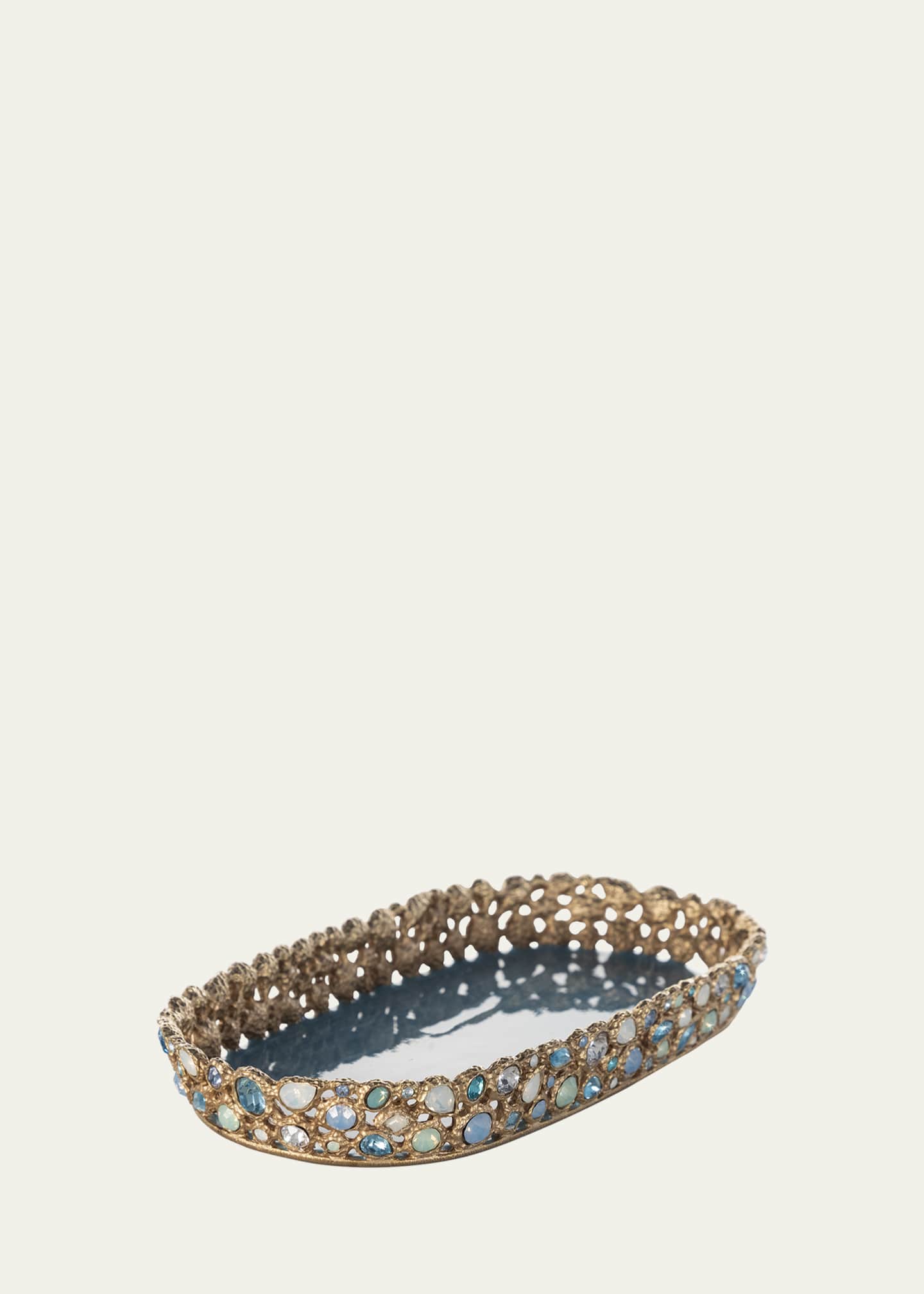 Jay Strongwater Coastal Bejeweled Tray Bergdorf Goodman