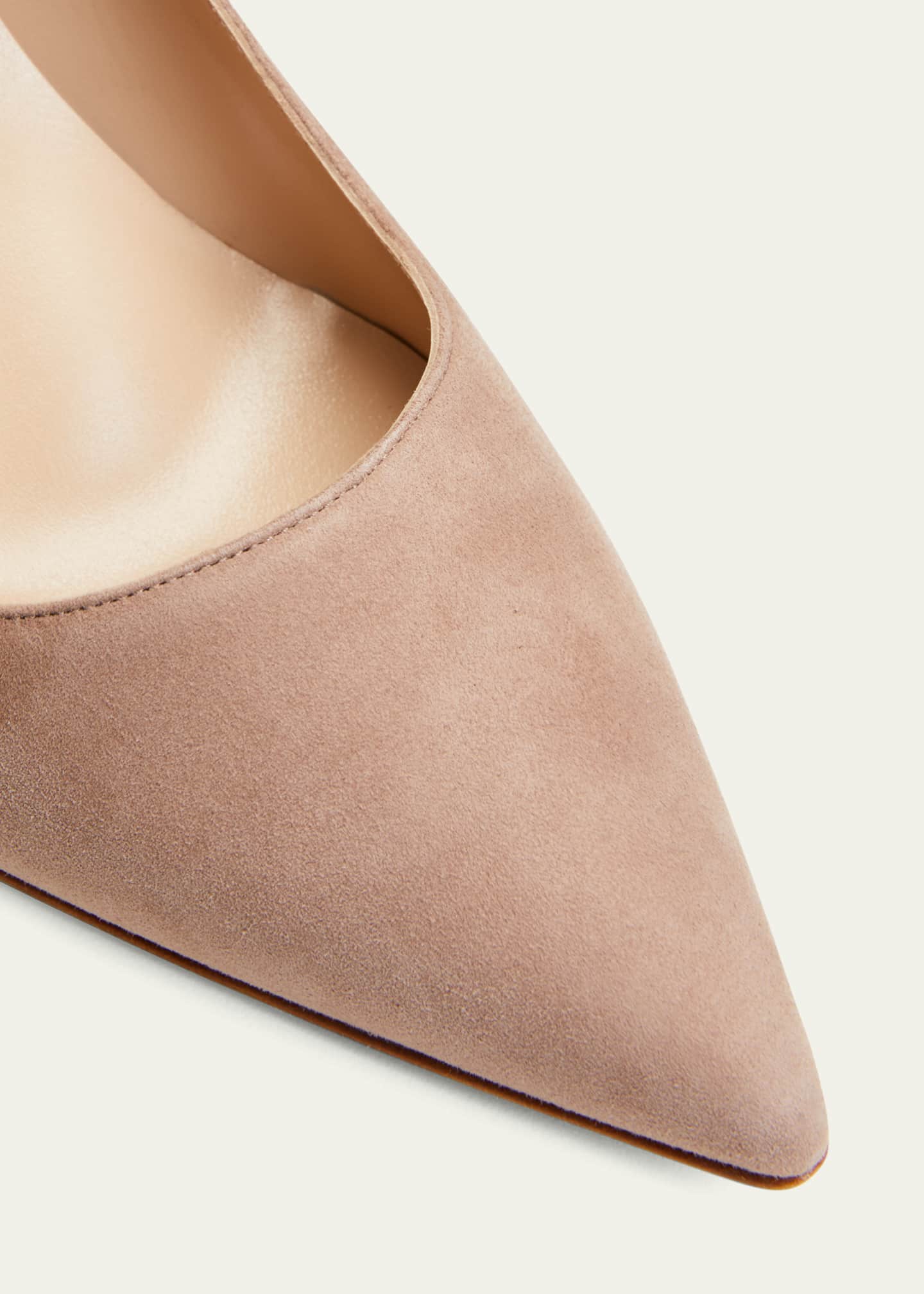 Manolo Blahnik BB 70mm Suede Stiletto Pumps Image 5 of 5