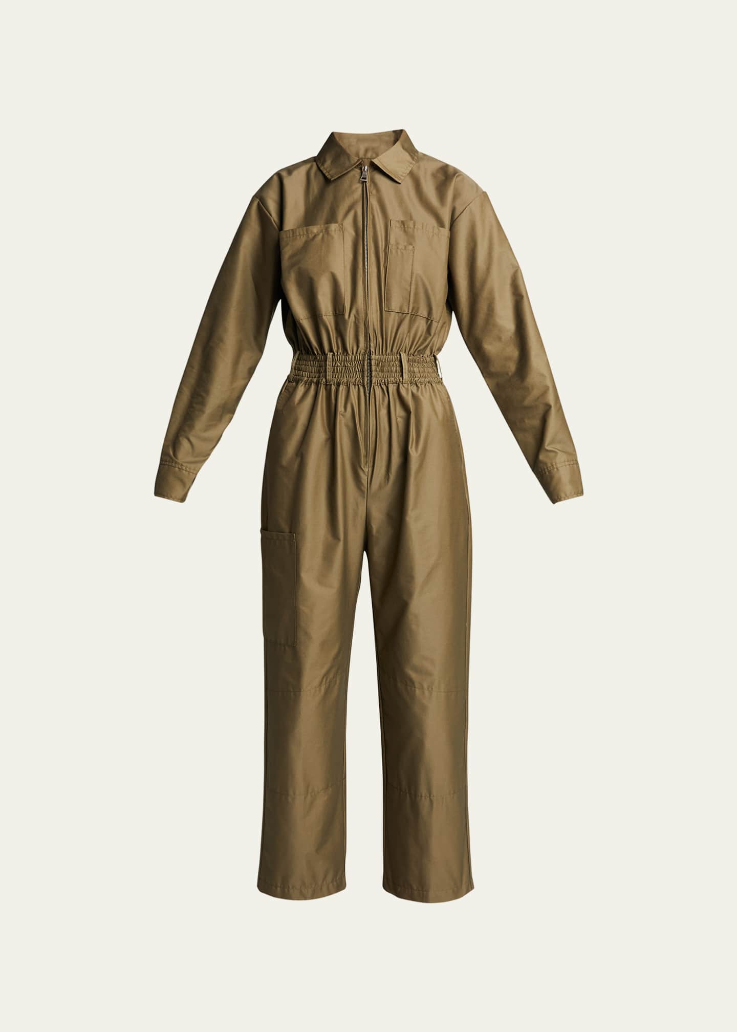 Rivet Utility Artist LongSleeve Jumpsuit Bergdorf Goodman