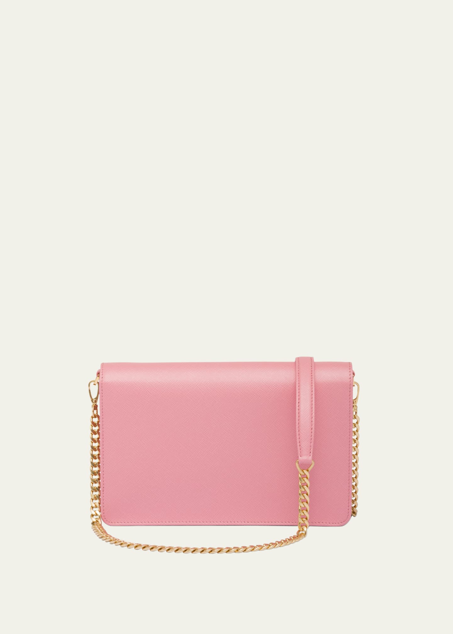 Saffiano Leather Mini Hobo Bag