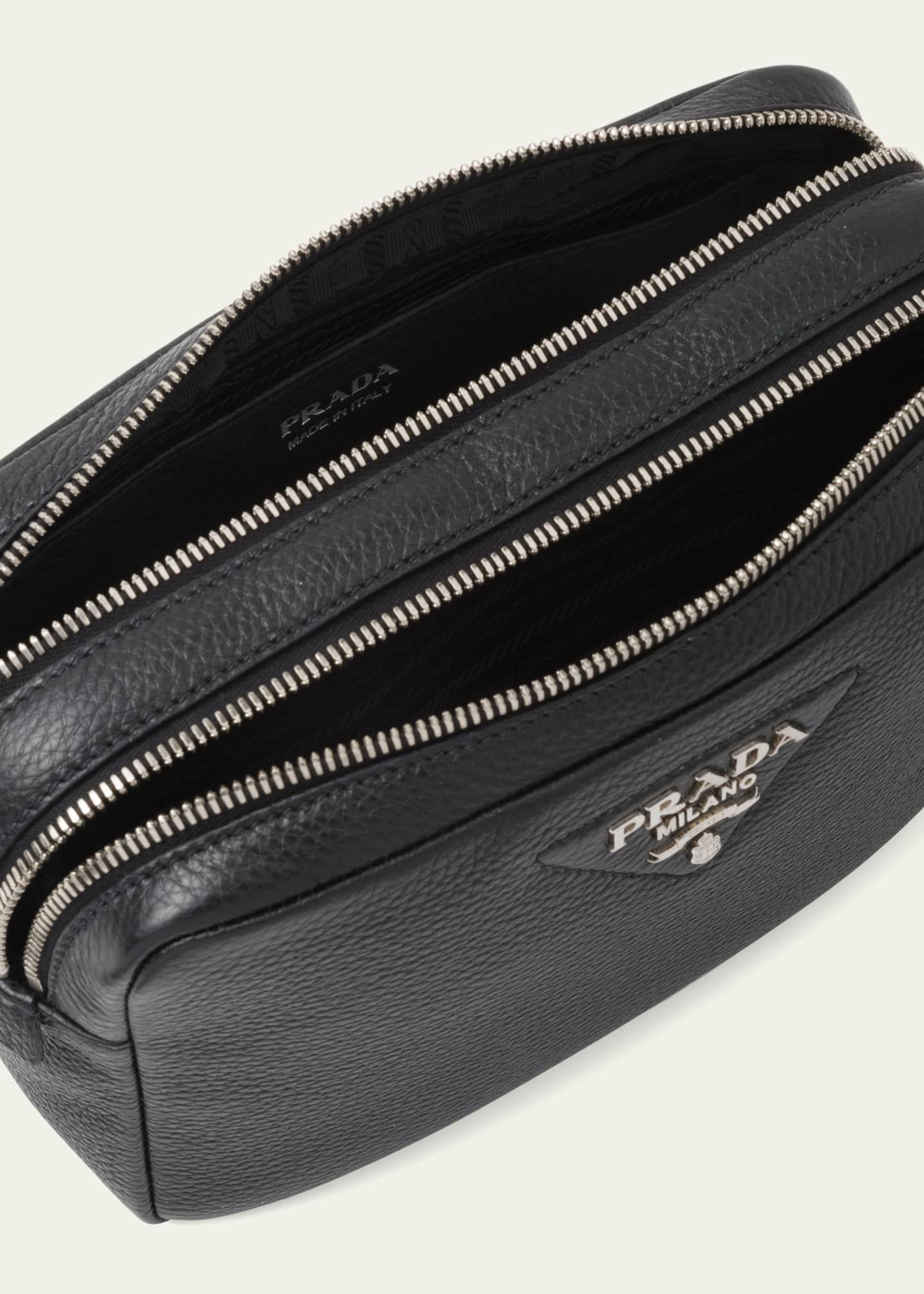 Saffiano Leather Handbag, Used & Preloved Prada Handbag, LXR Canada, Brown