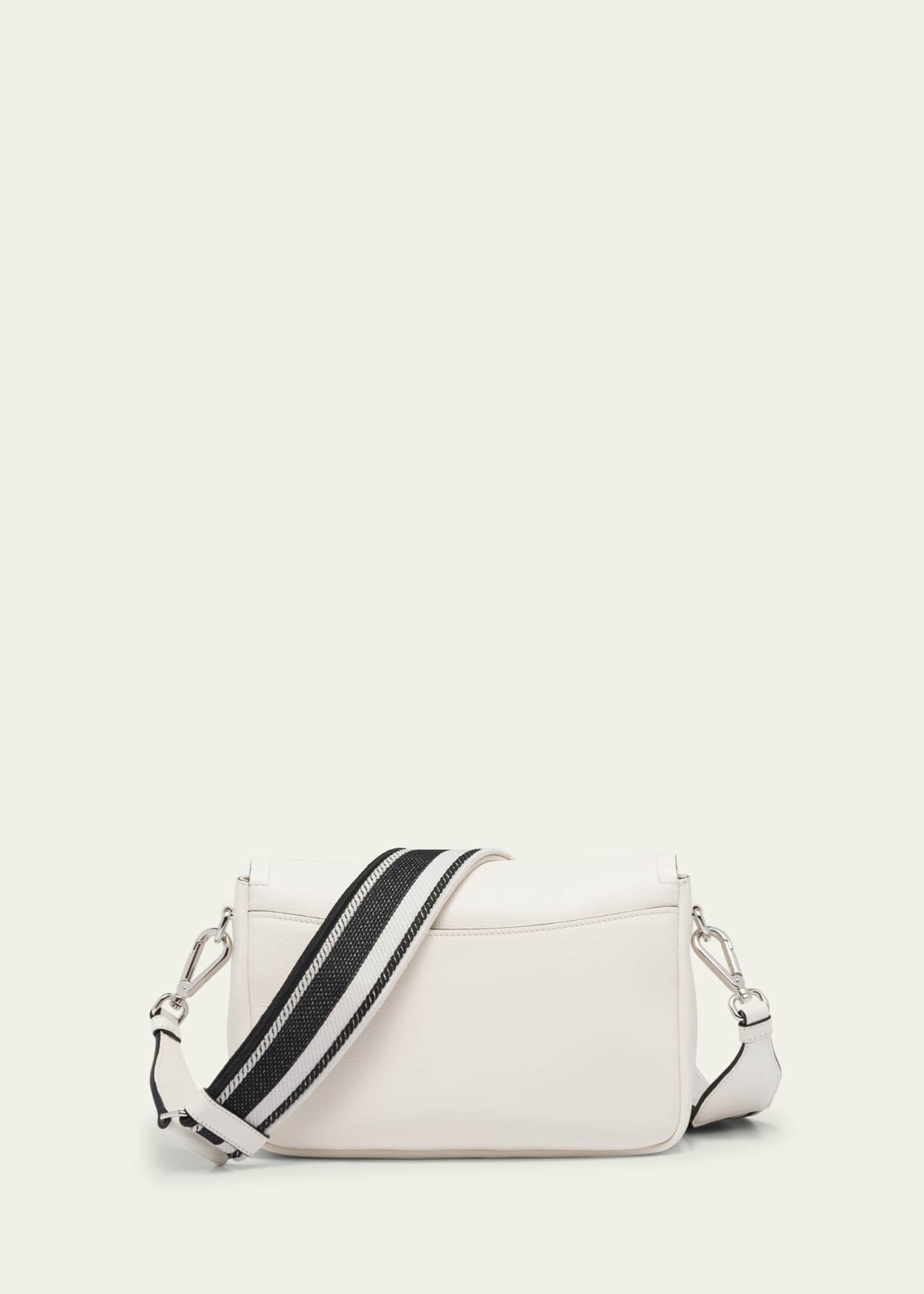 Prada Small Logo Soft Leather Shoulder Bag Image 2 of 4
