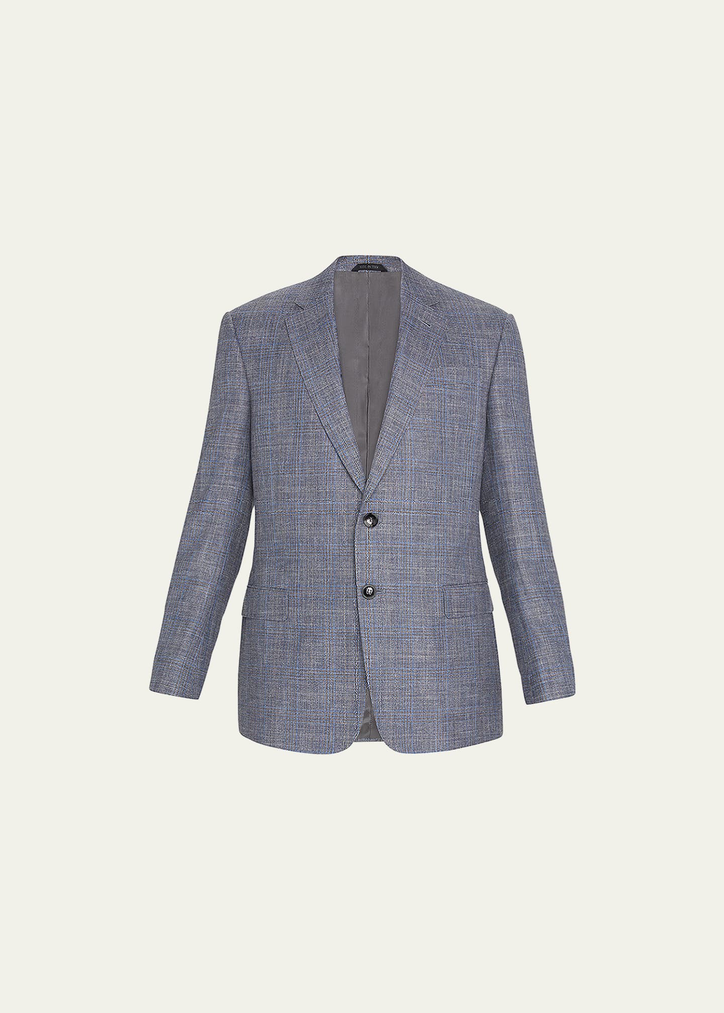 Armani Men's Plaid Sport Coat Bergdorf Goodman