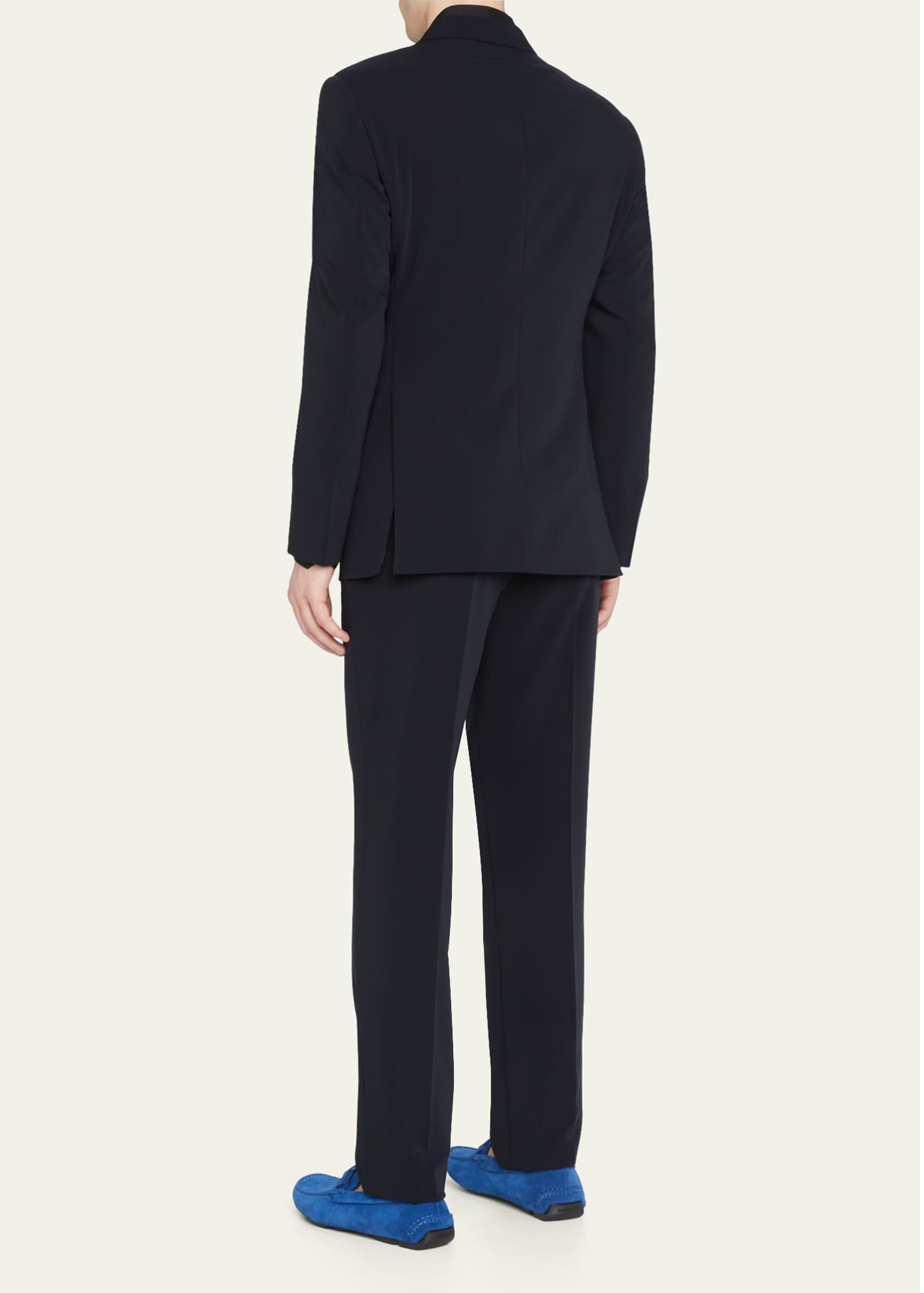 Giorgio Armani Men's Stretch Solid Suit - Bergdorf Goodman