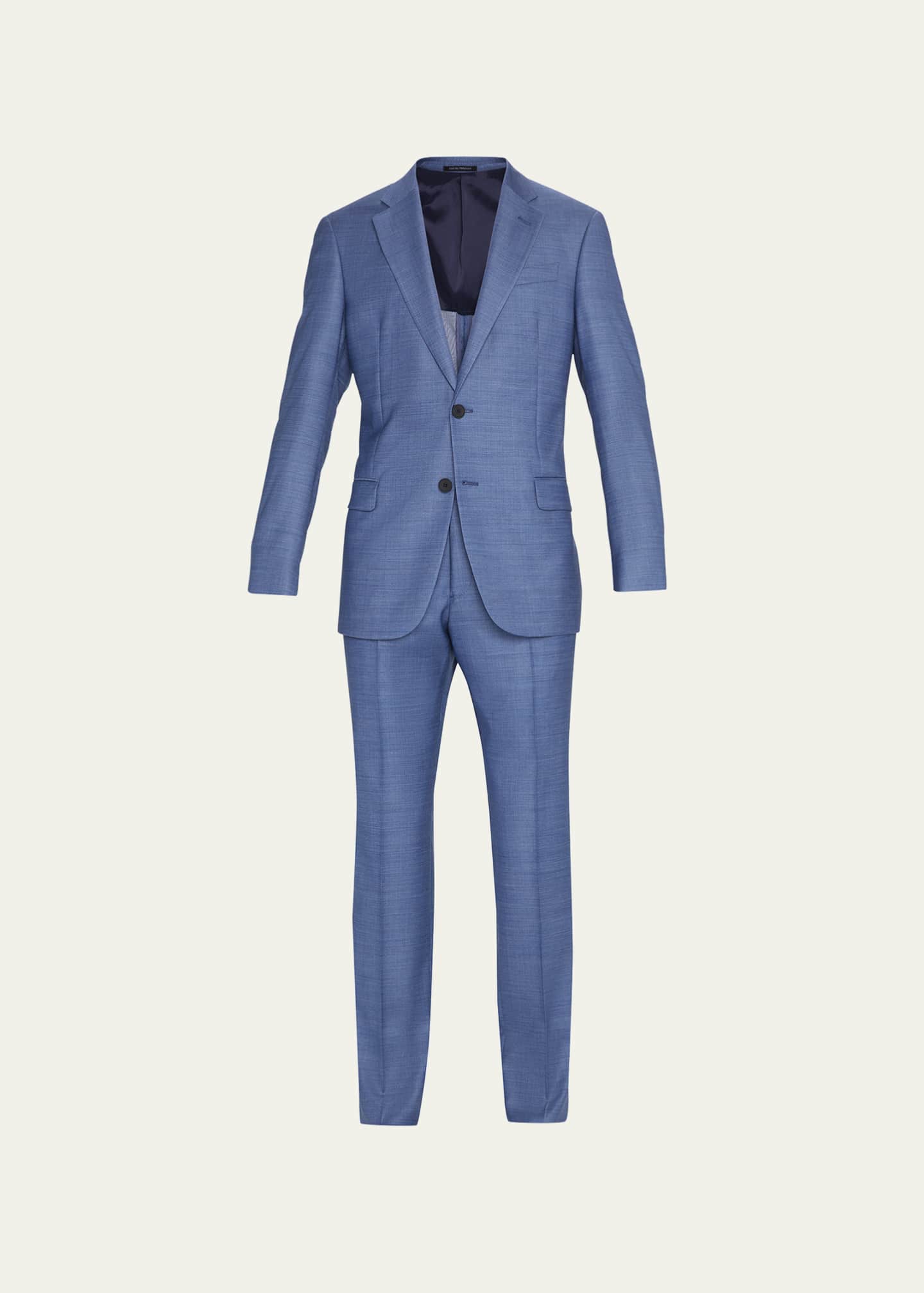 Emporio Armani Men's Performance Stretch Solid Suit - Bergdorf Goodman