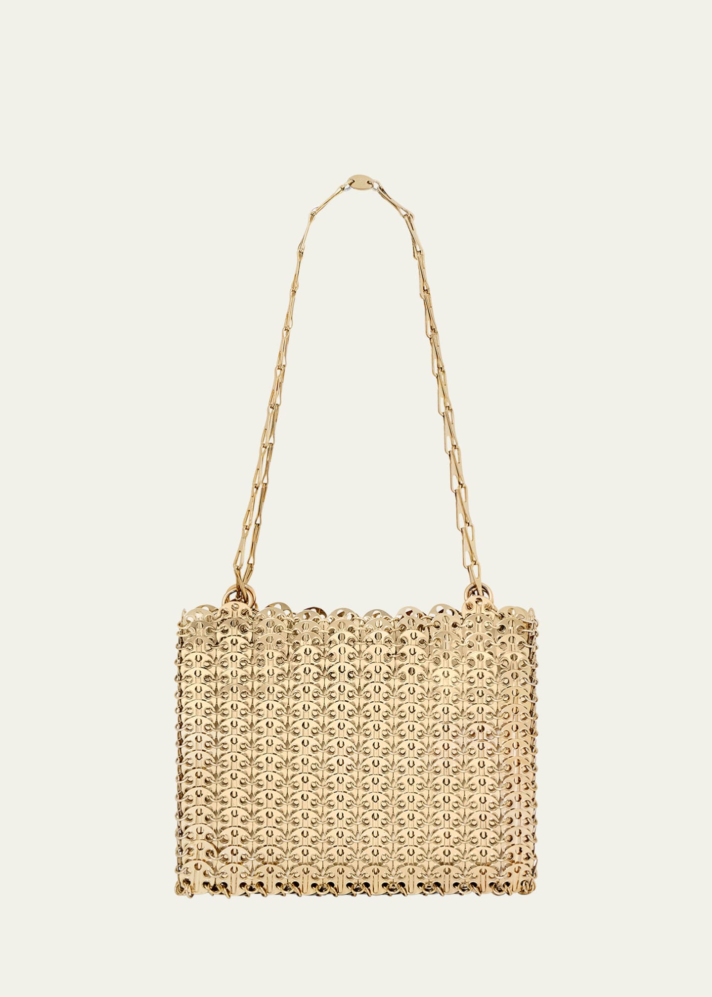 Rabanne 1969 Allover Disc Brass Shoulder Bag Image 2 of 2